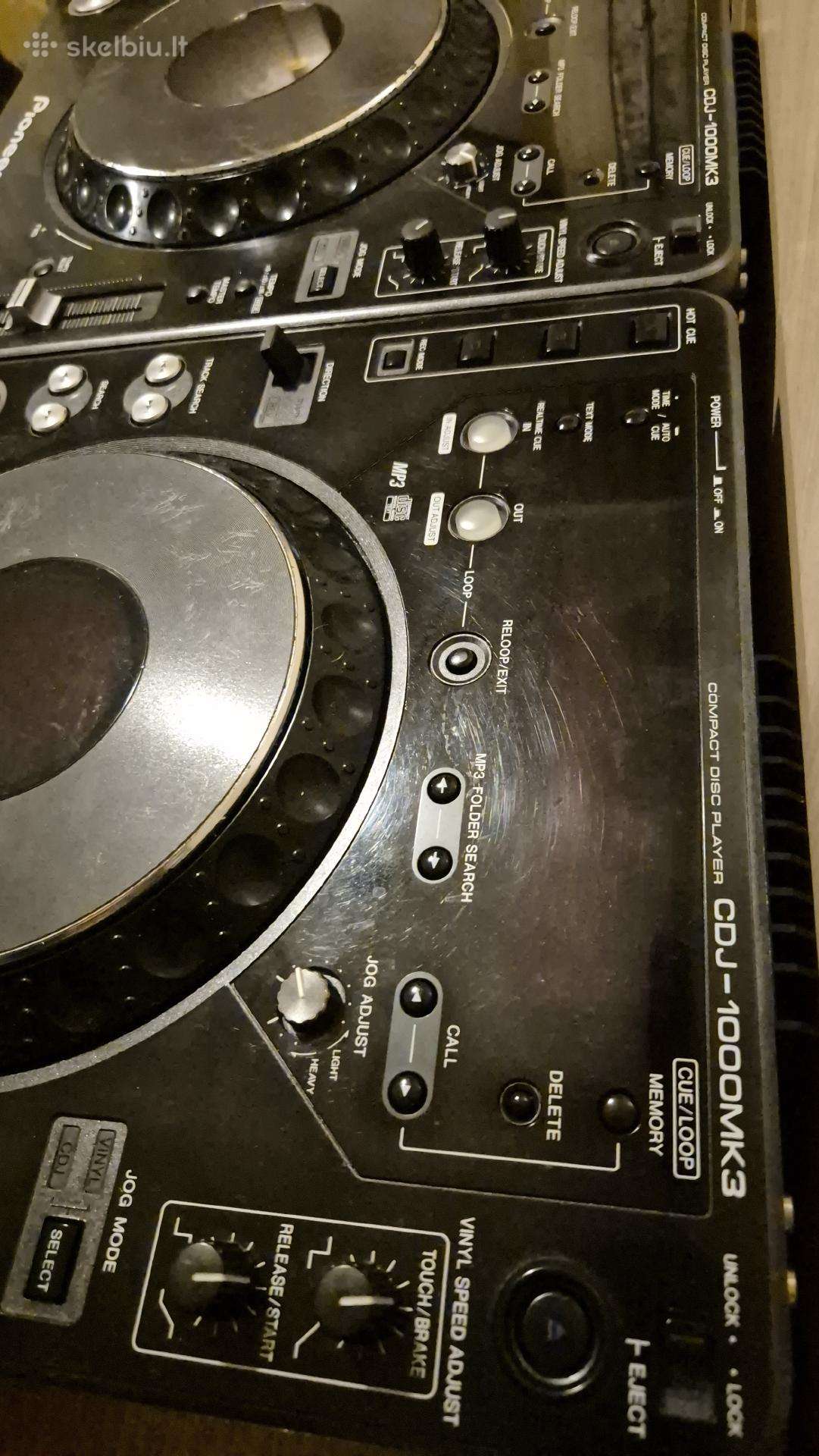 2x Pioneer cdj 1000 mk3 (pora)