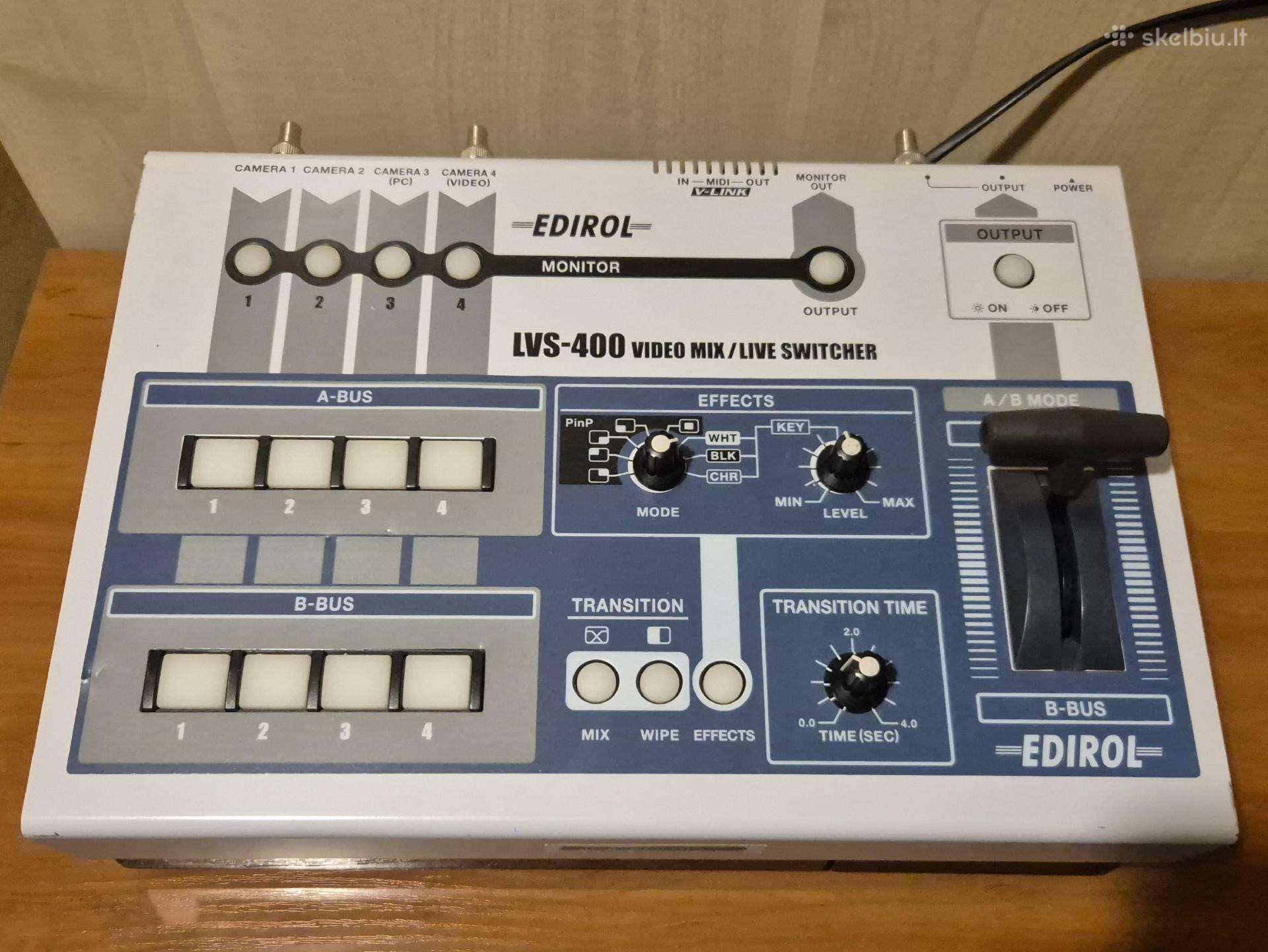 Edirol Lvs-400 video mixeris