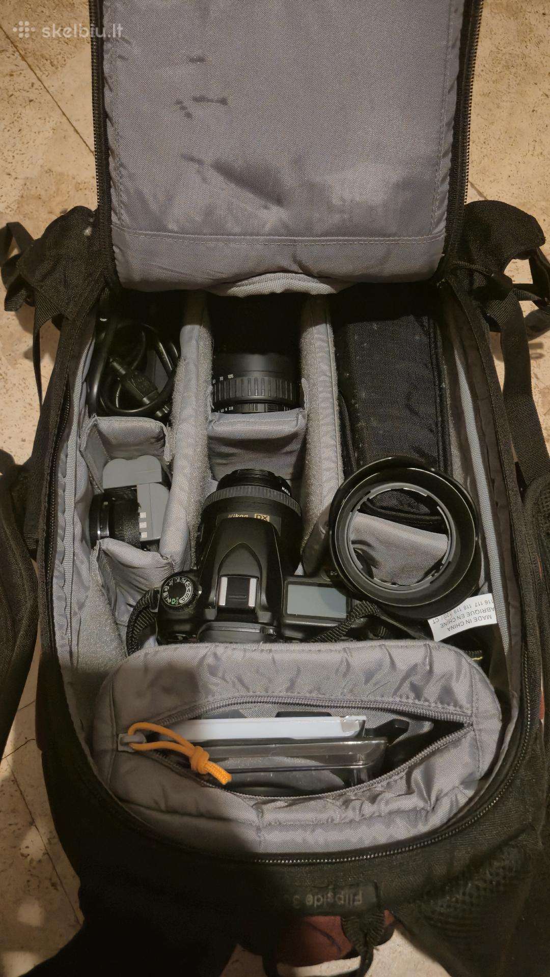 Nikon D80 komplektas
