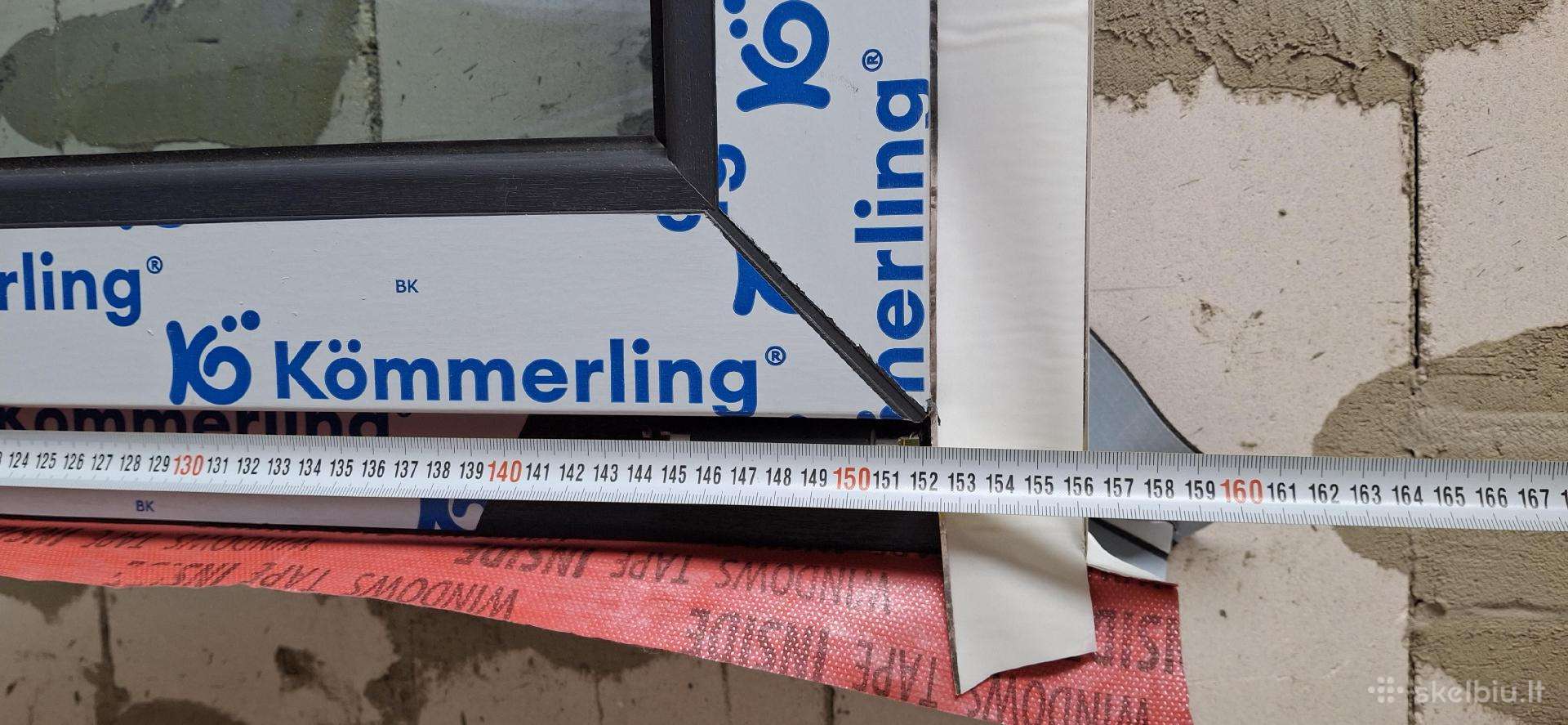 Parduodamas naujas plastikinis langas Komerling88