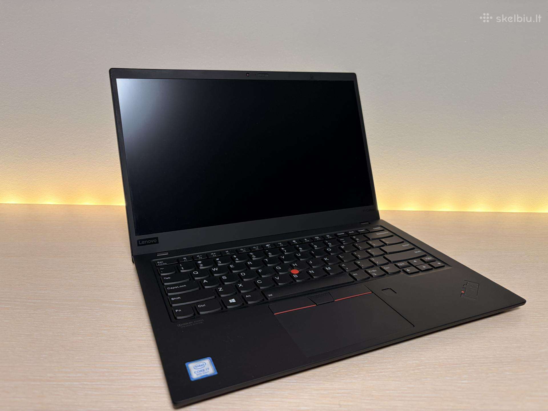 Lenovo Thinkpad X1 Carbon 7th Gen, i7-8565u, 256gb