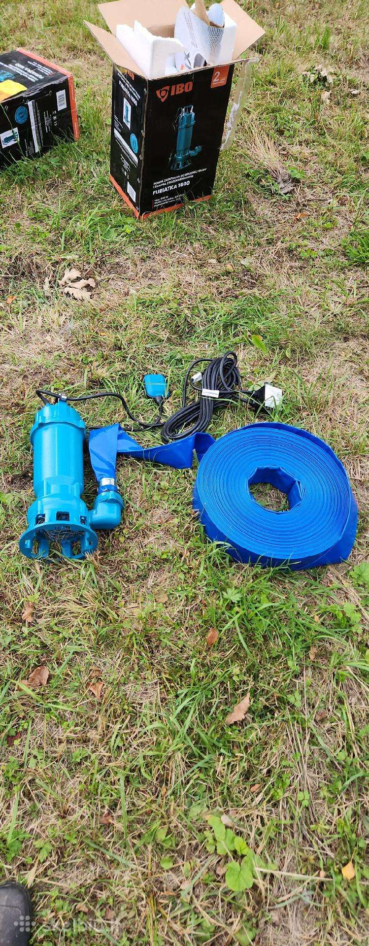 Panardinamas siurblys 24000l/h 24m3/h 1500w