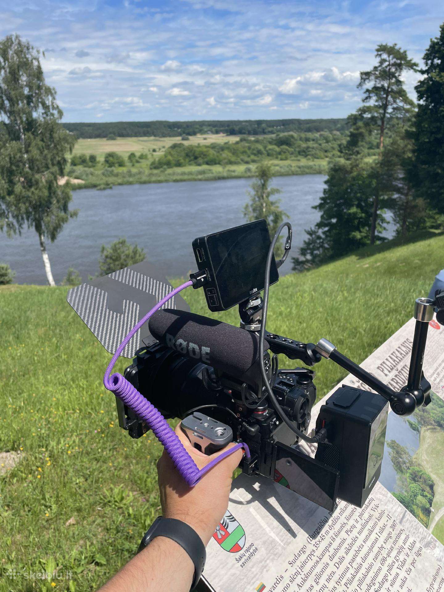 Pilnas Profesionalus Videografijos Komplektas
