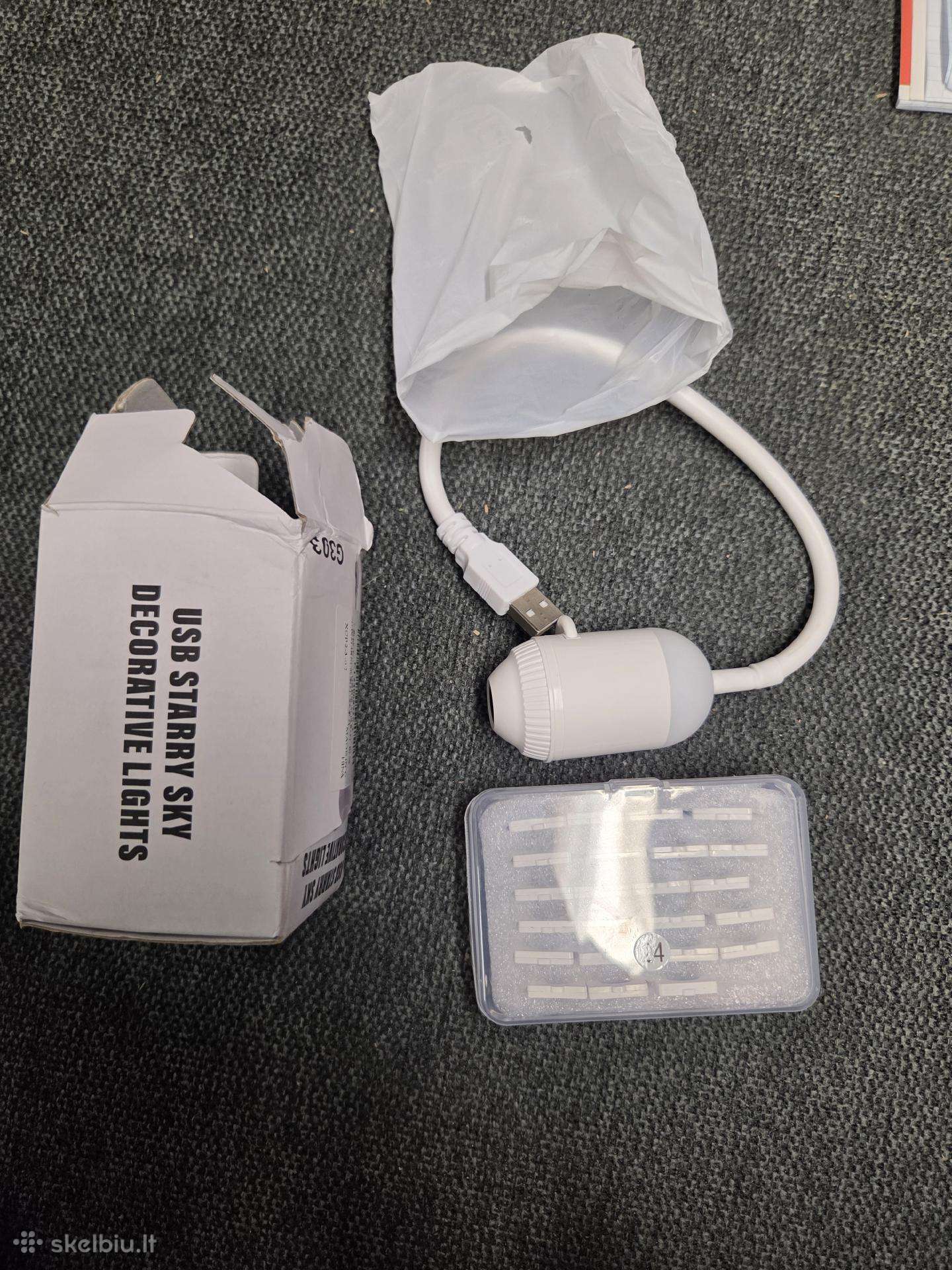 Usb jungtim vald. žvaigždėto dangaus projektorius