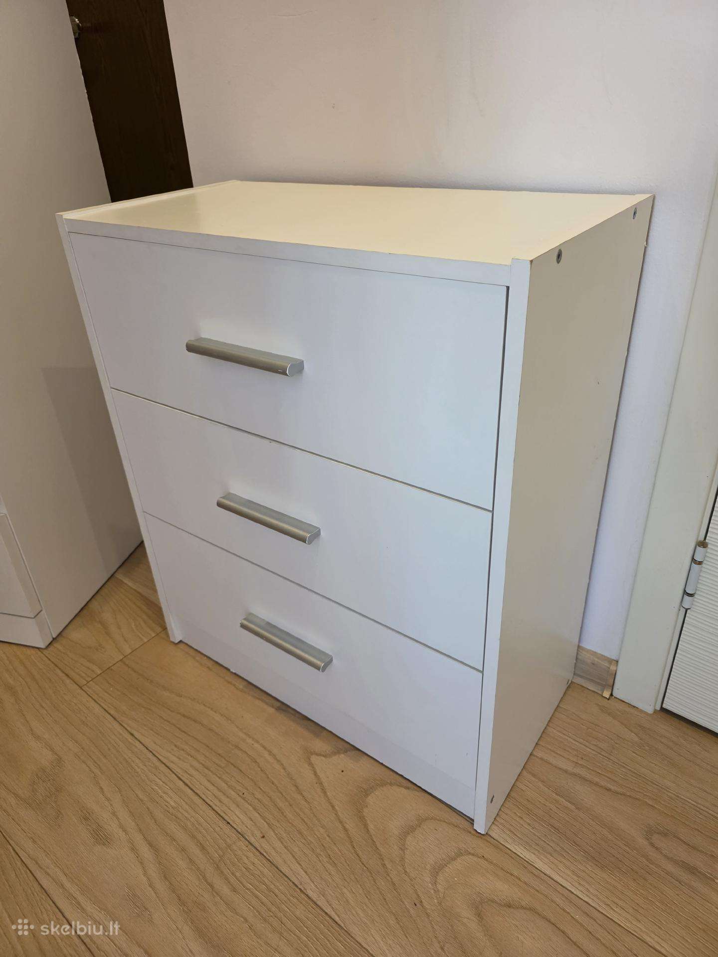 Komoda, balta, 60x70 cm Ikea.