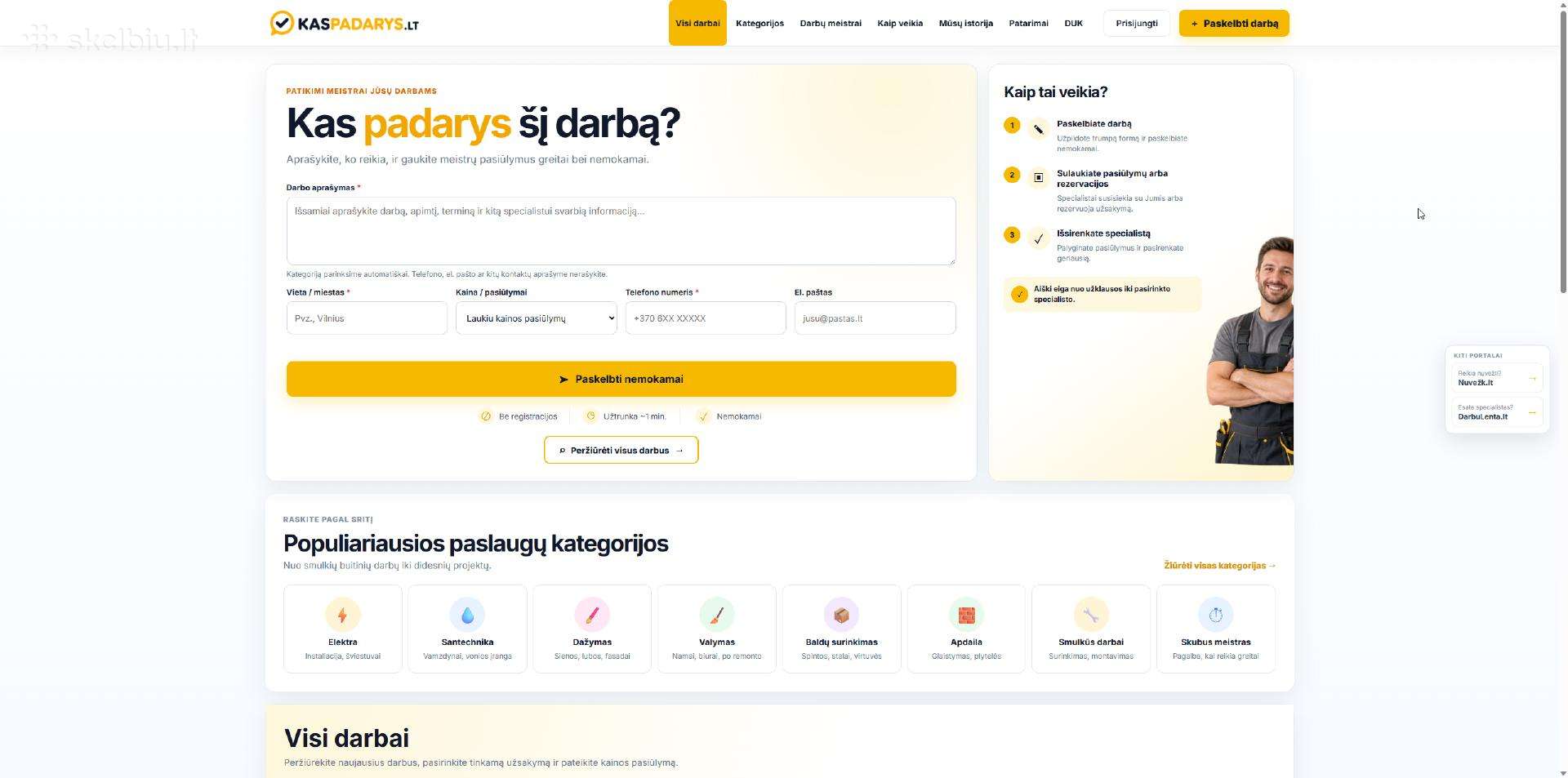 Parduodami Web, IT projektai
