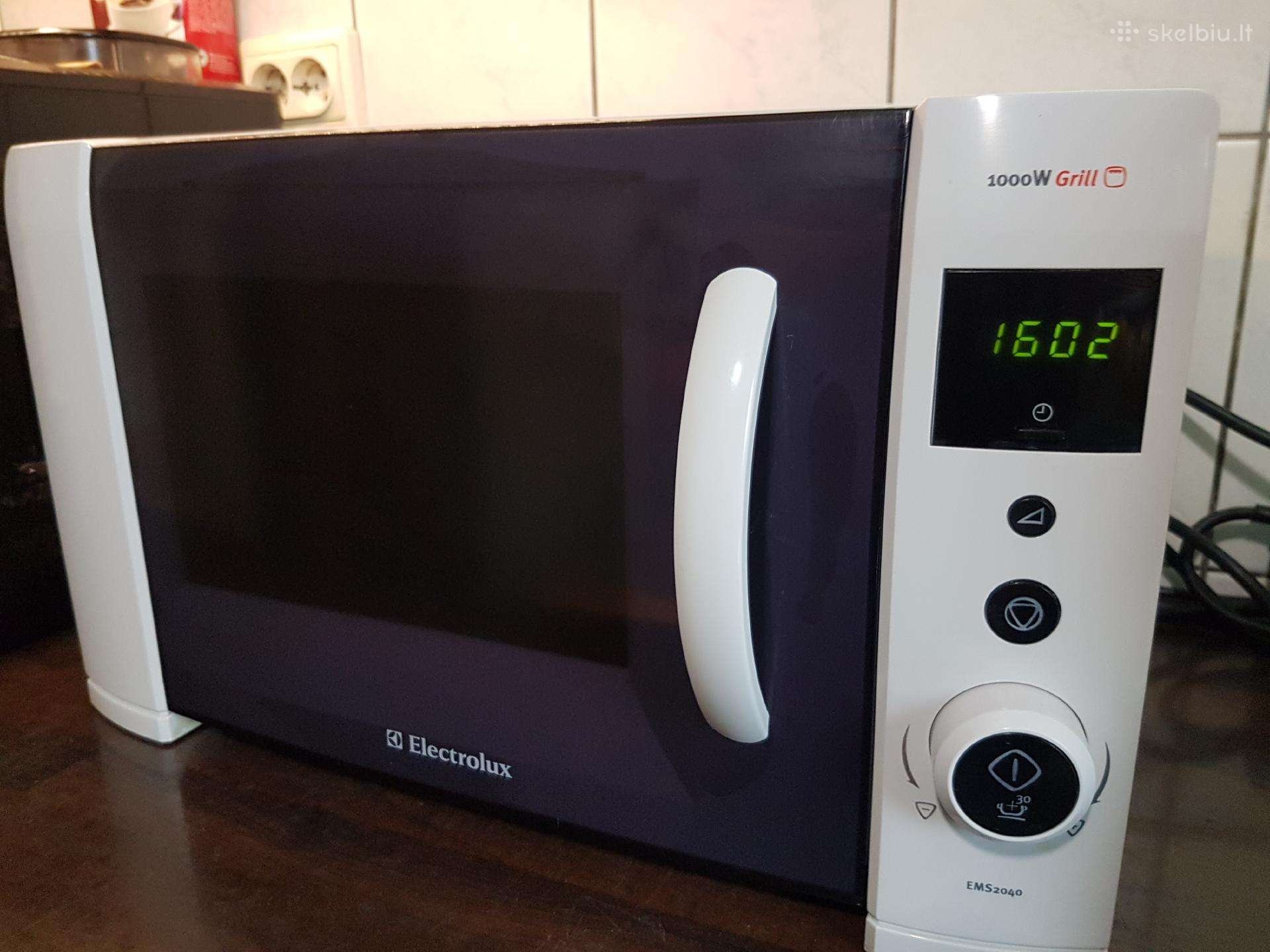 Electrolux mikrobangų krosnelė su griliaus funkcij