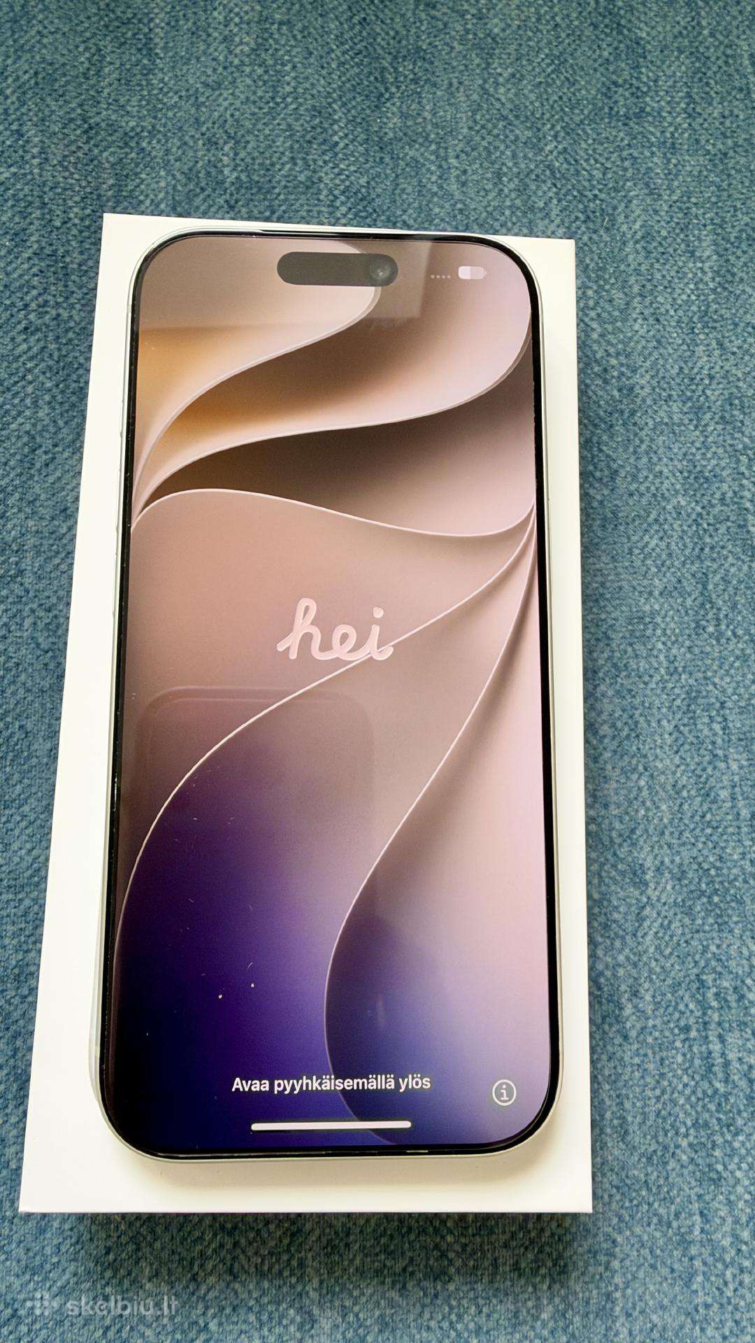 Parduodu iPhone 17 Pro 512gb Silver