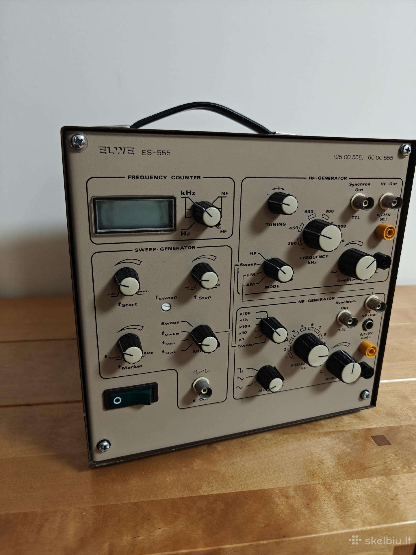 Daugiafunkcinis audio/ radijo generatorius Elwe