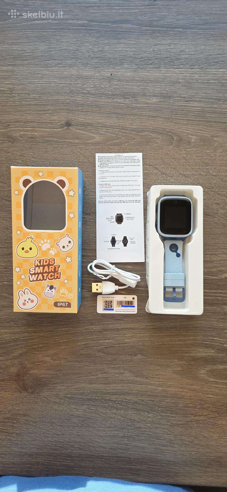 Saugus vaikas "K9h", 4G, GPS, naujas