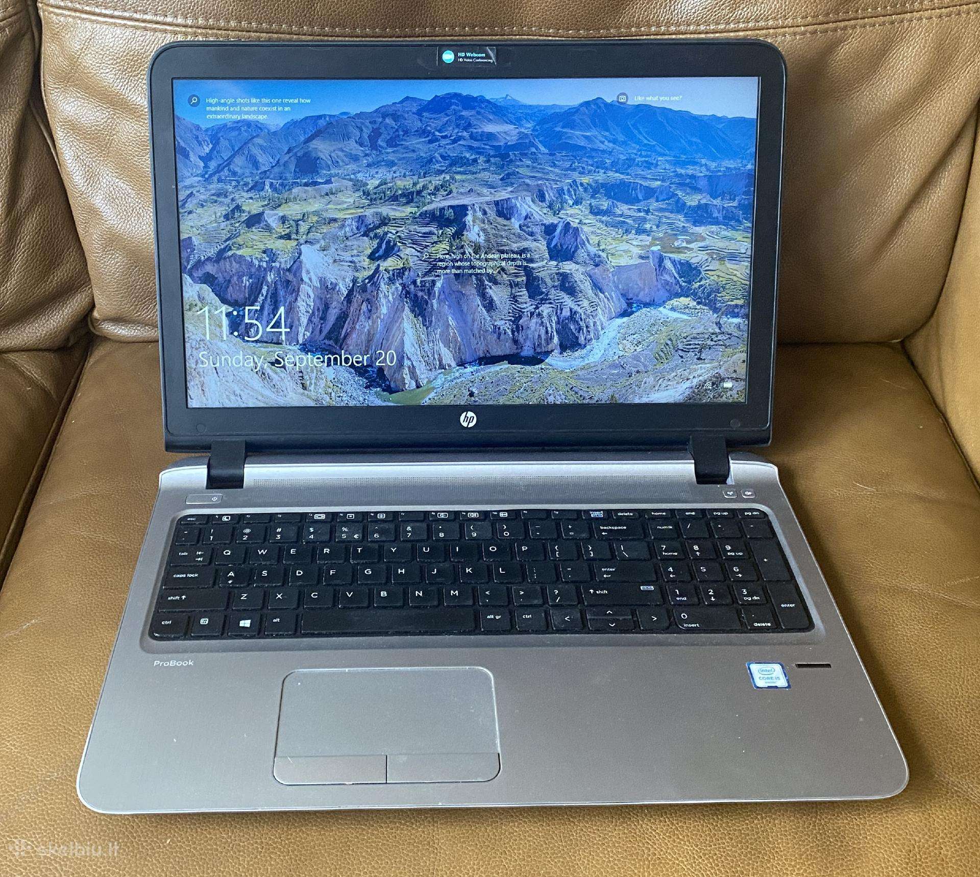 Tvarkingas gražus Hp 450 paruoštas naudojimui