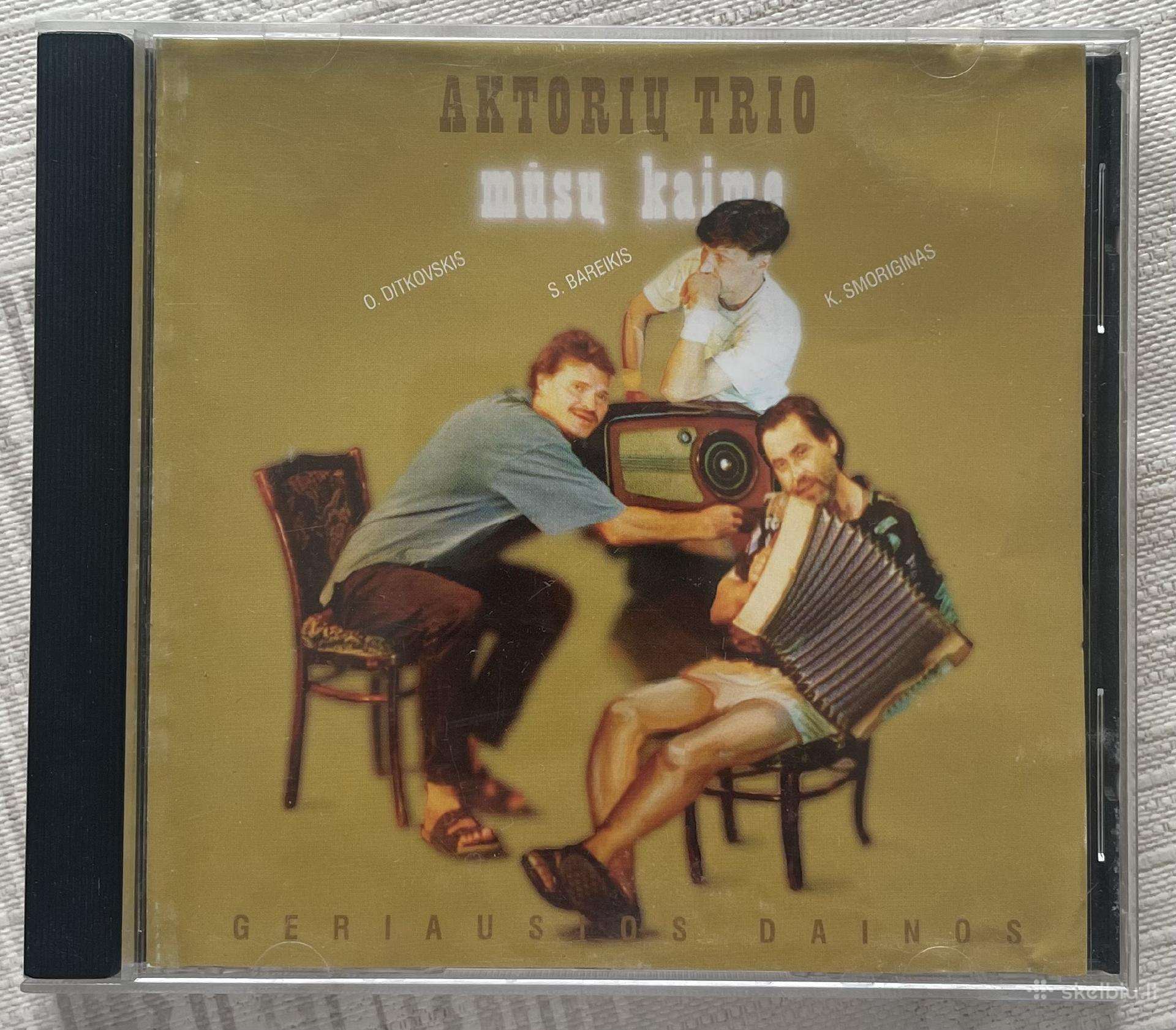 Aktorių Trio - mūsų kaime, geriausios dainos.