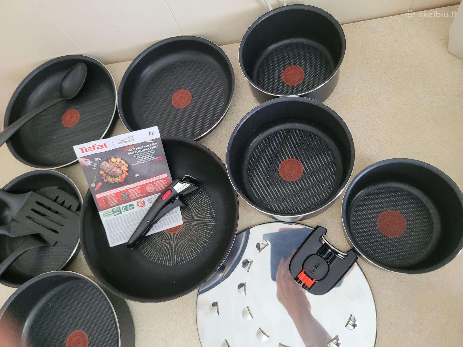 Tefal puodai