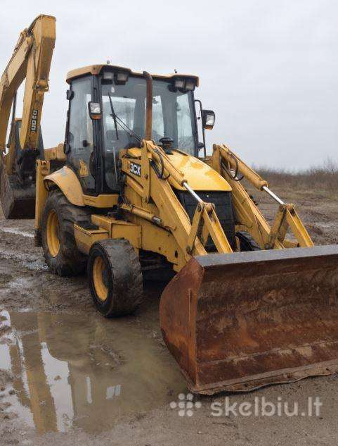 JCB 3cx / 4cx Dalys – Sunkiosios Technikos Dalys