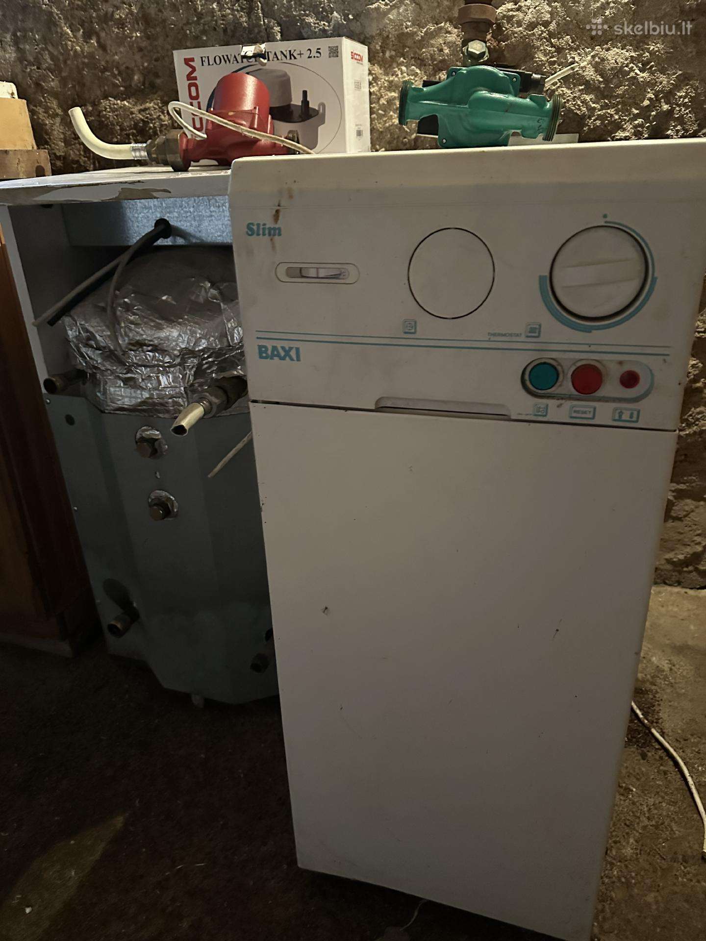 Baxi Slim 24 kw dujinis katilas + boileris
