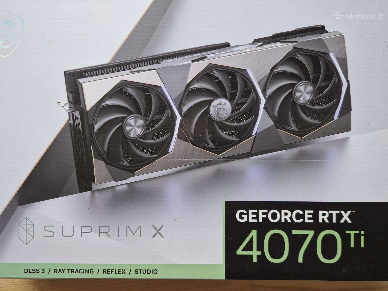 Msi Geforce Rtx 4070 Ti Suprim X 12gb – premium