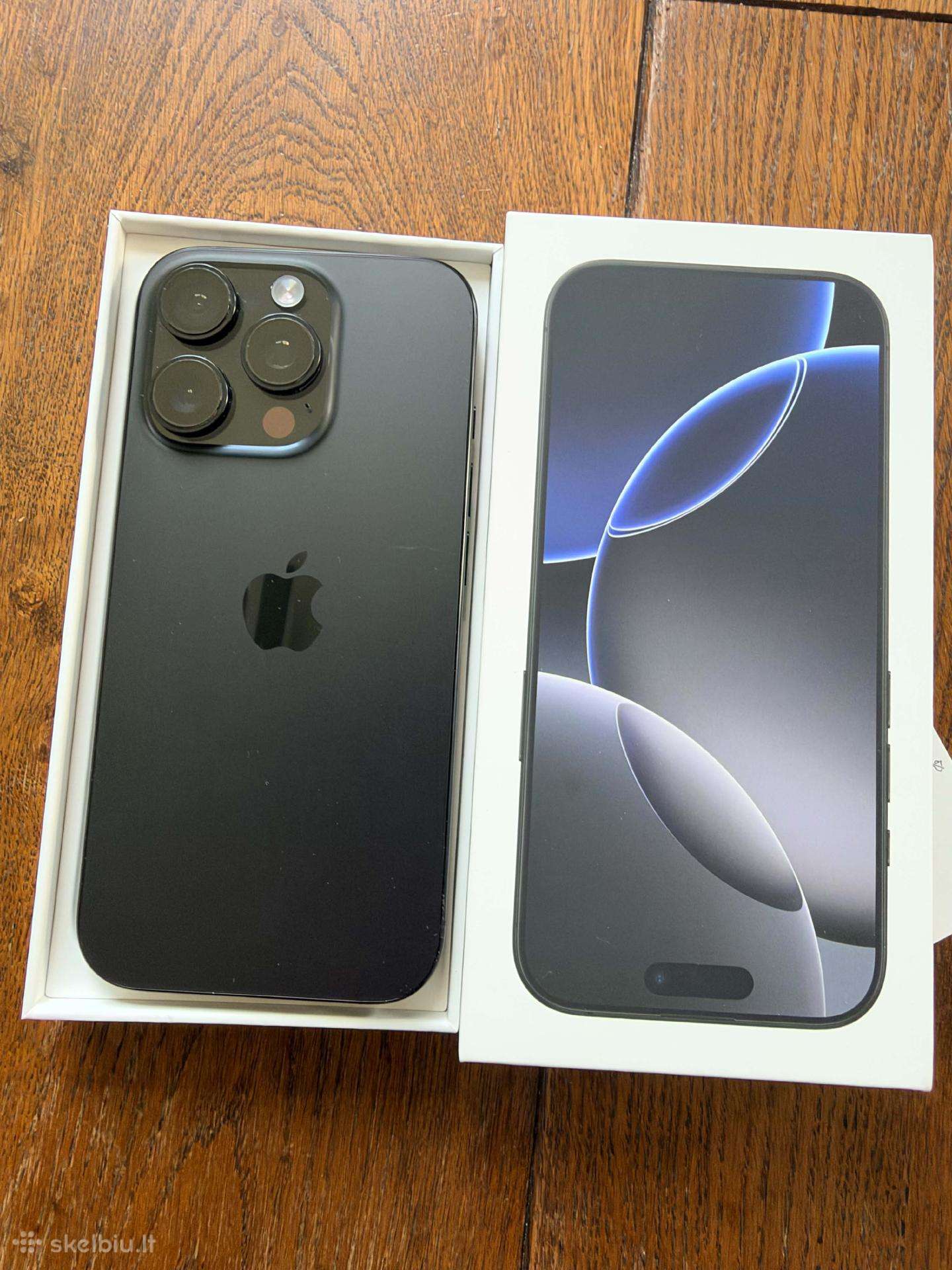 iPhone 16pro 128gb black