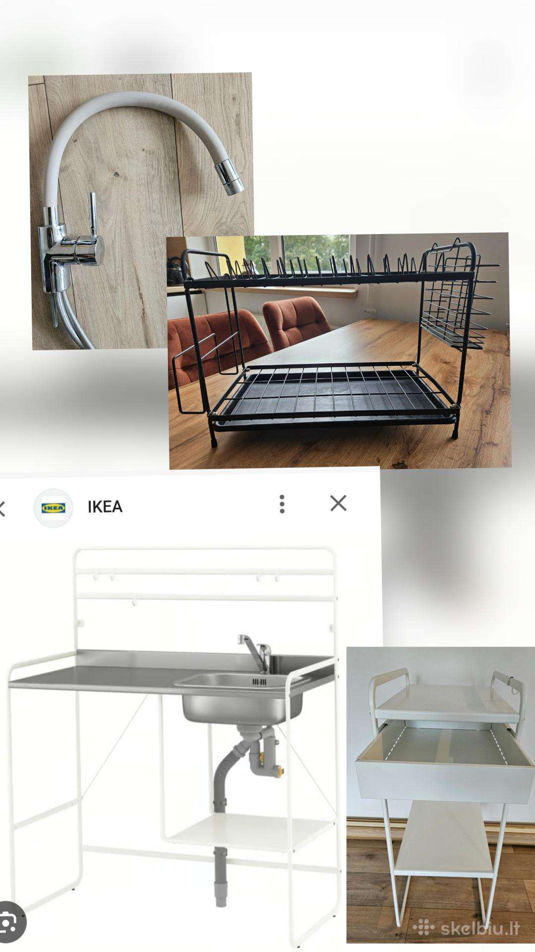 Ikea laikina virtuvė