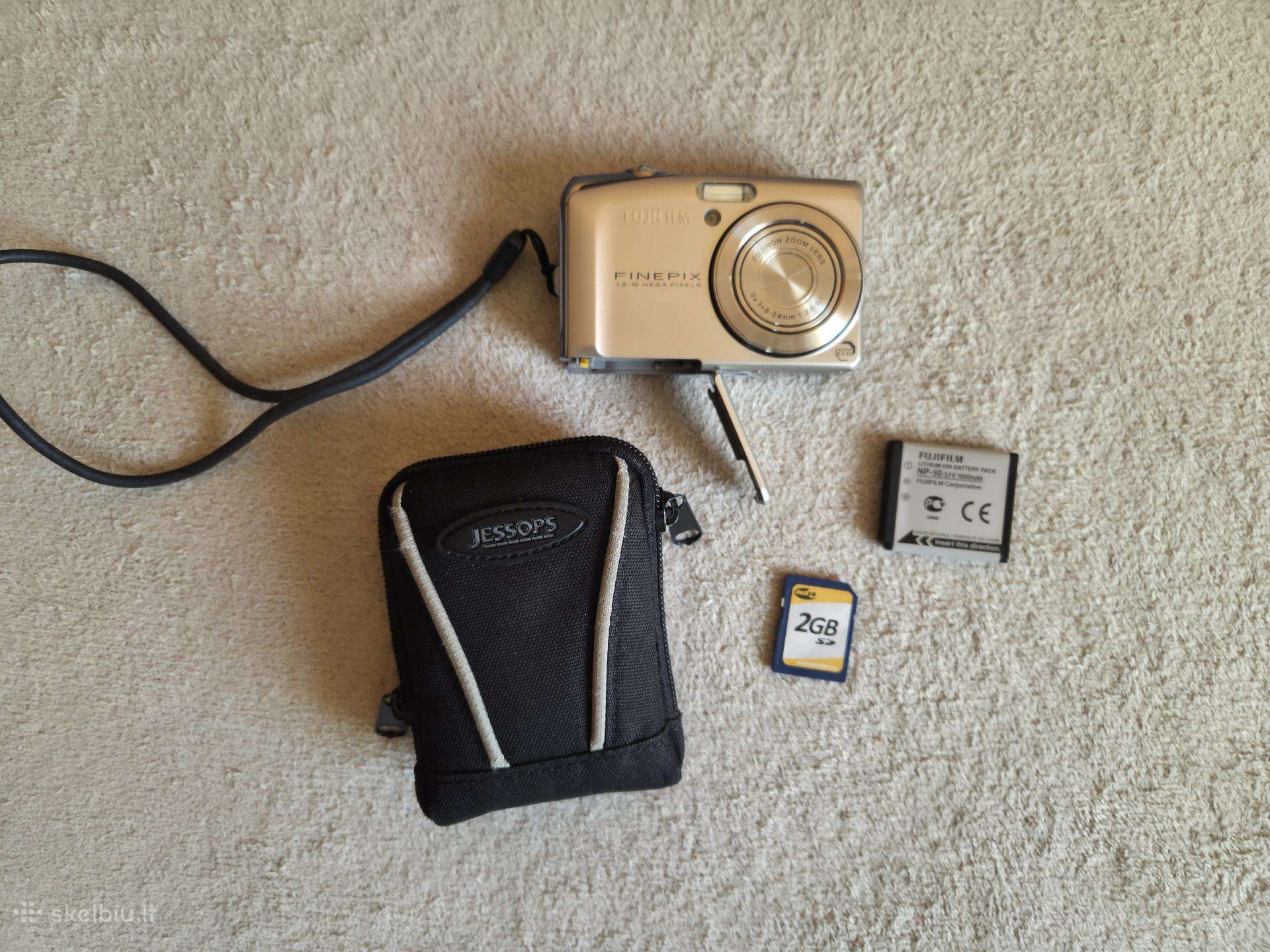 Fujifilm Finepix F50fd 12.0mp fotoaparatas Digital