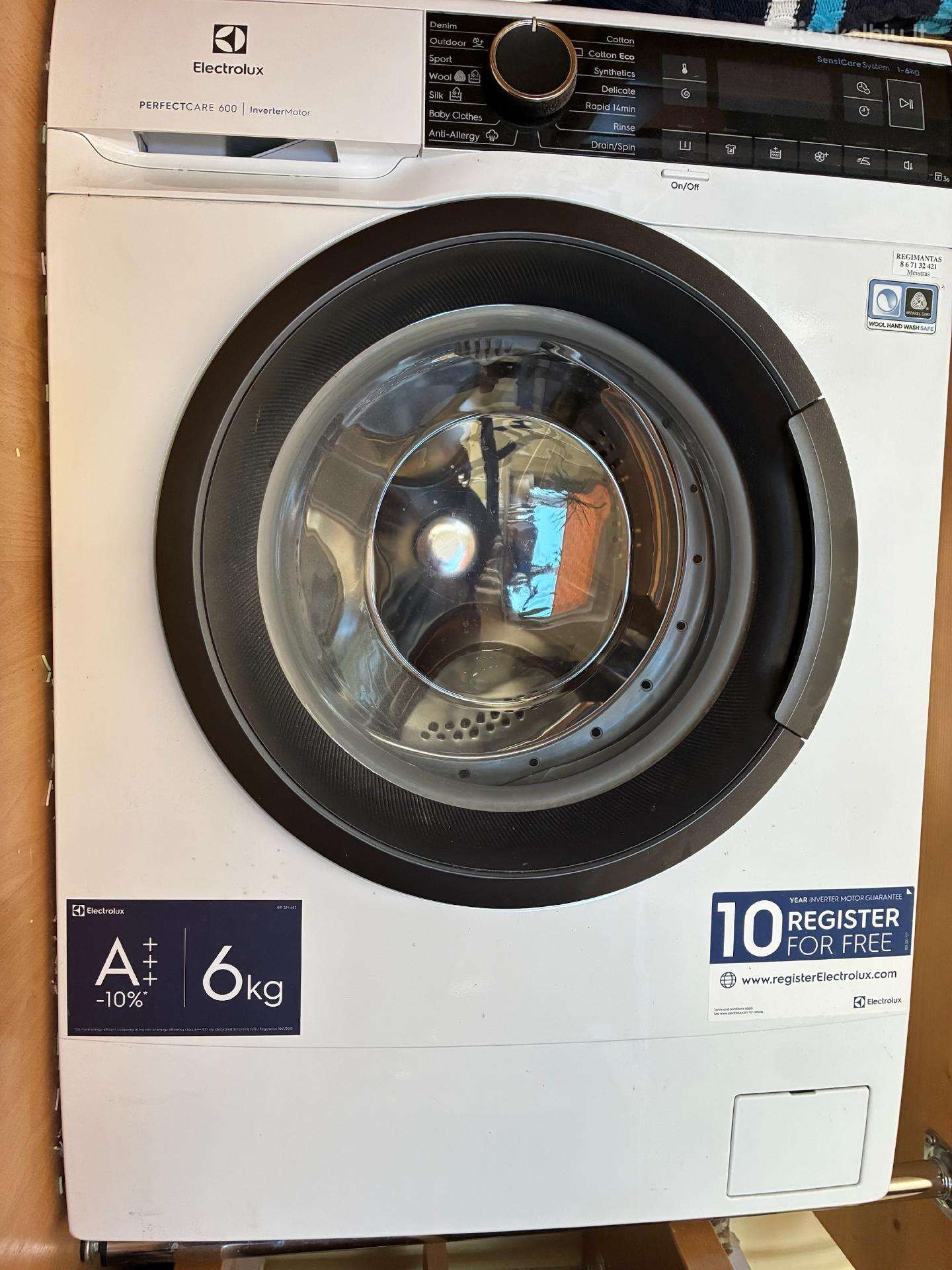 Skalbimo mašina Electrolux