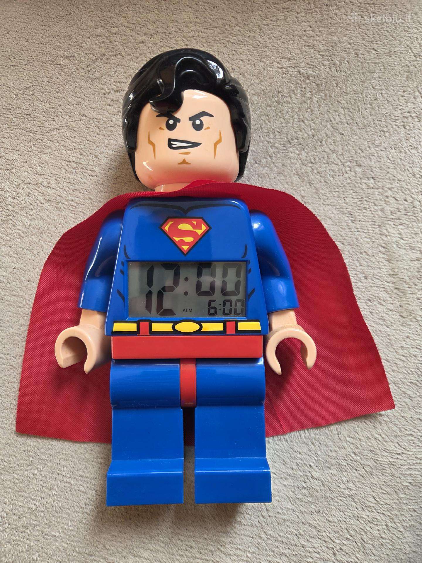 Lego Dc Super Heroes Superman figūrėlė - laikrodis