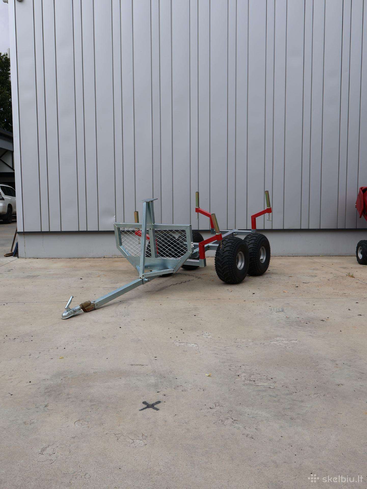 Akcija! Priekaba Bronco Timber Trailer Atv 2000