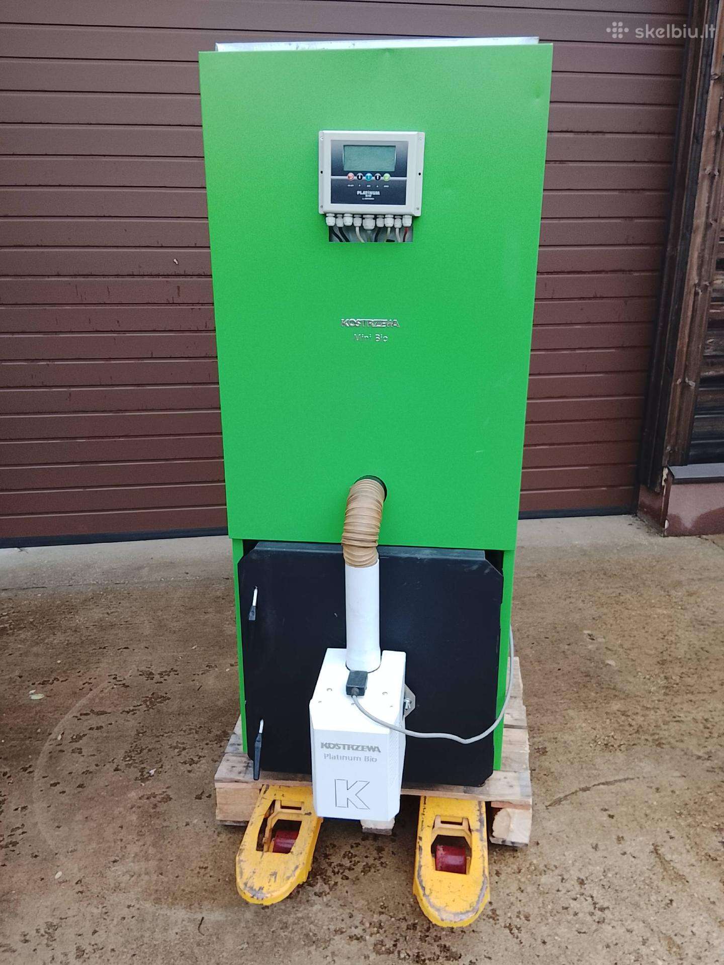 Kostrzewa Mini Bio 10kw granulinis katilas