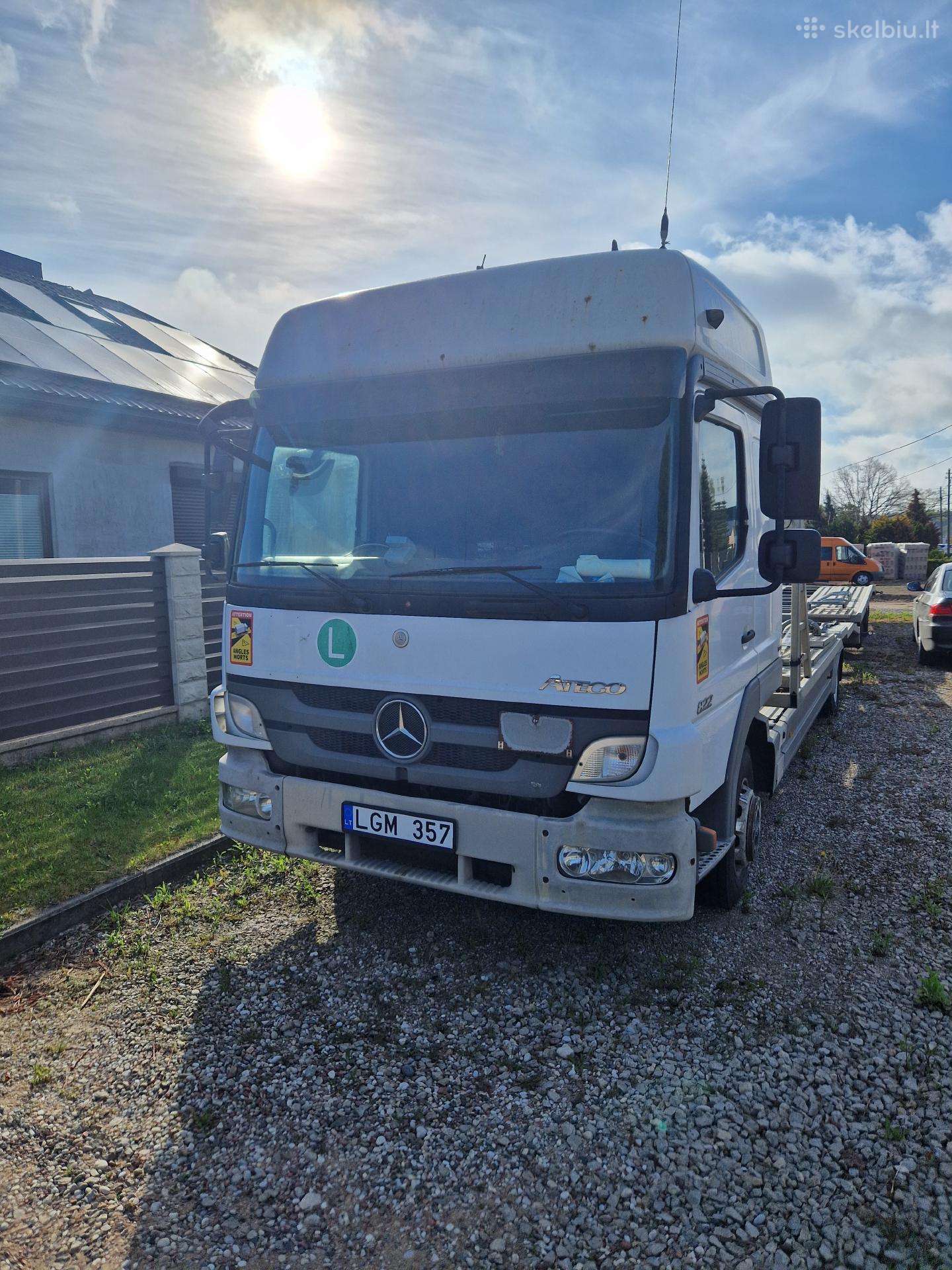 Mercedes-benz Atego 822 su priekaba