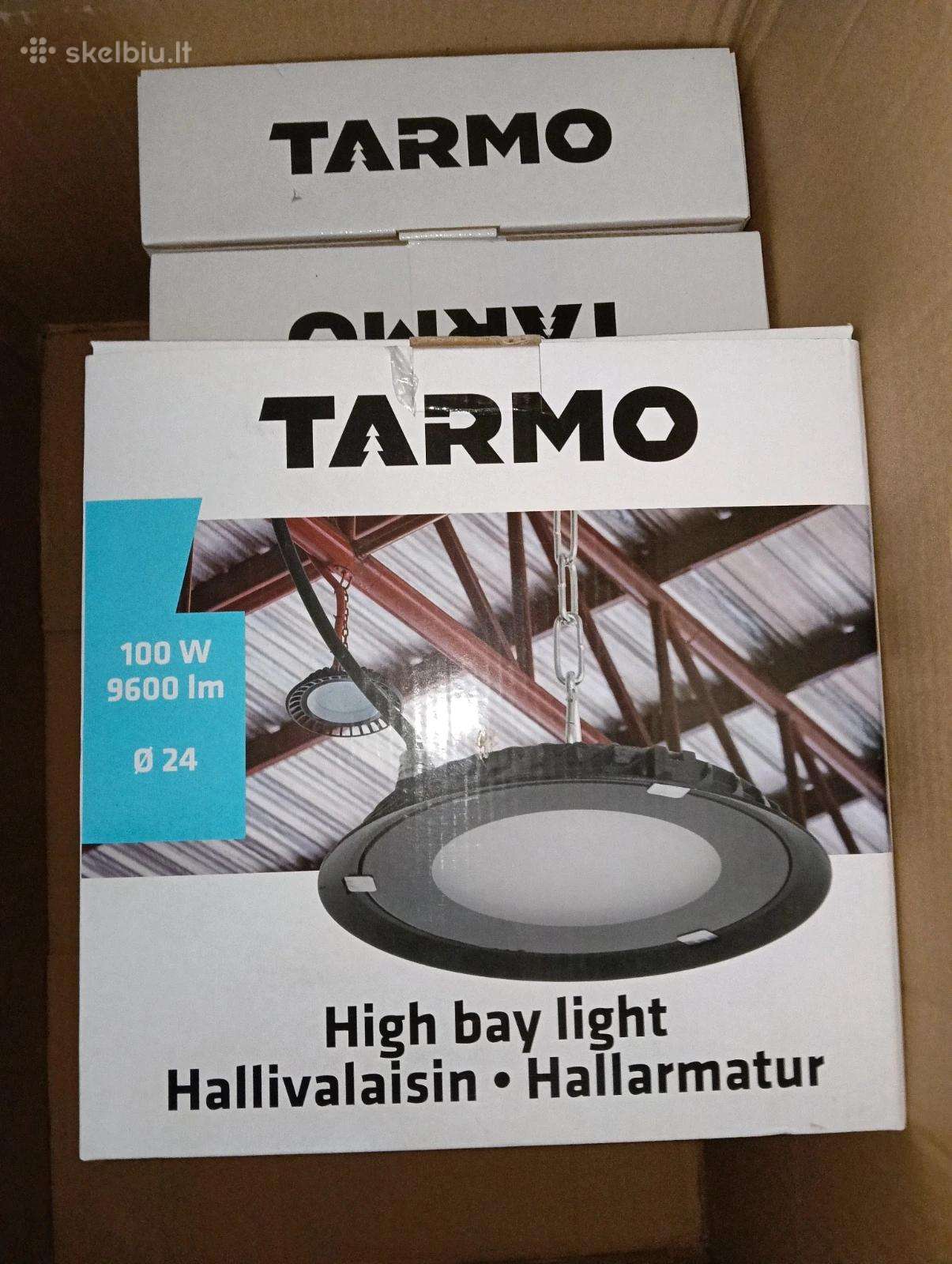 Pramoniniai angarų sandėlių šviestuvai Tarmo
