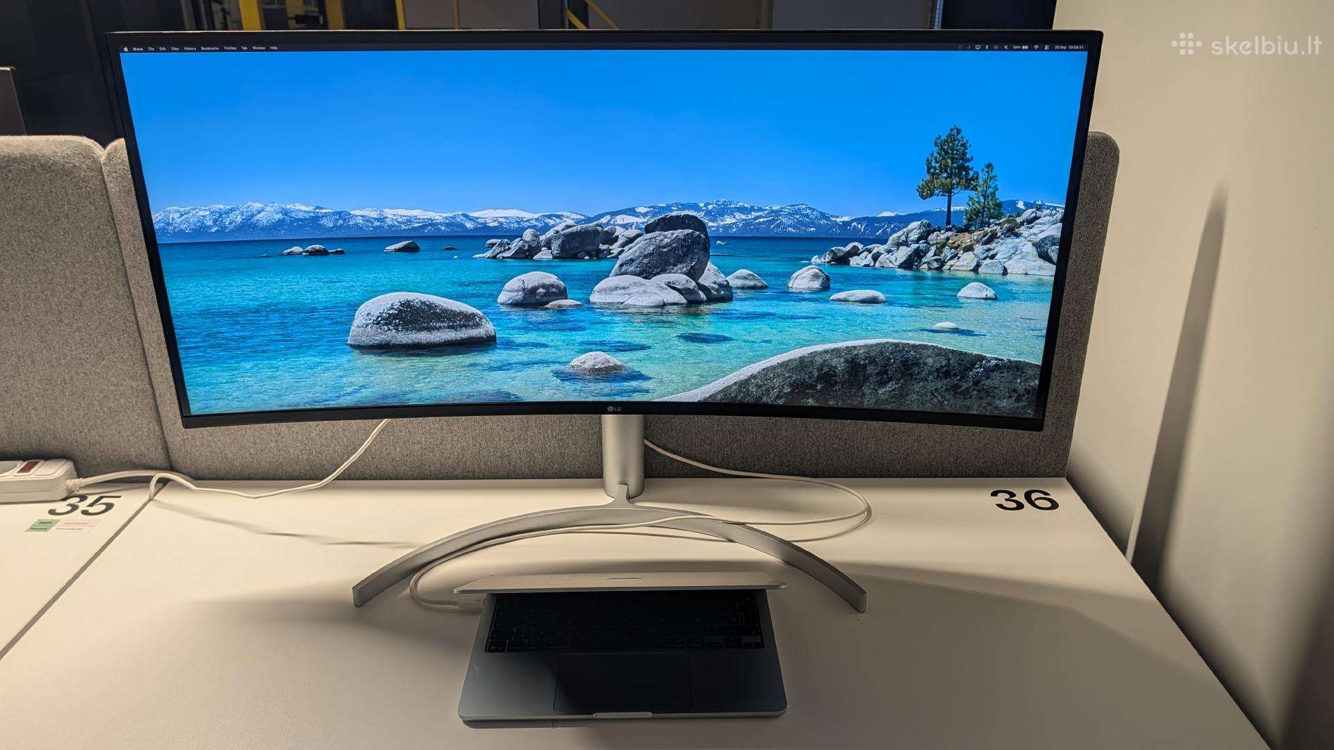 LG 38wn95c-w 38" 144 Hz, Nano Ips, Freesync Gsync