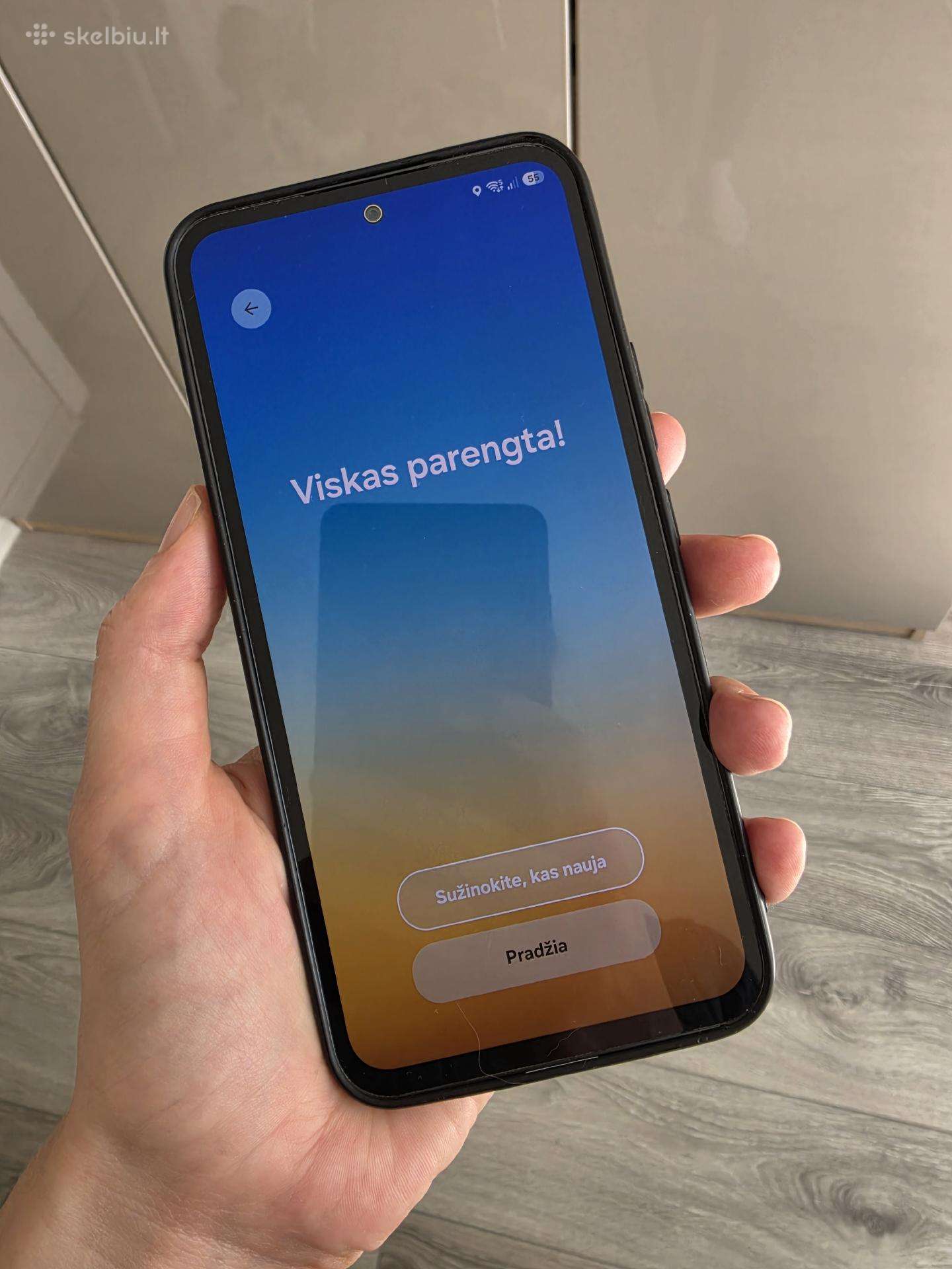 Samsung Galaxy A54 5G 256 GB + originalus dėklas