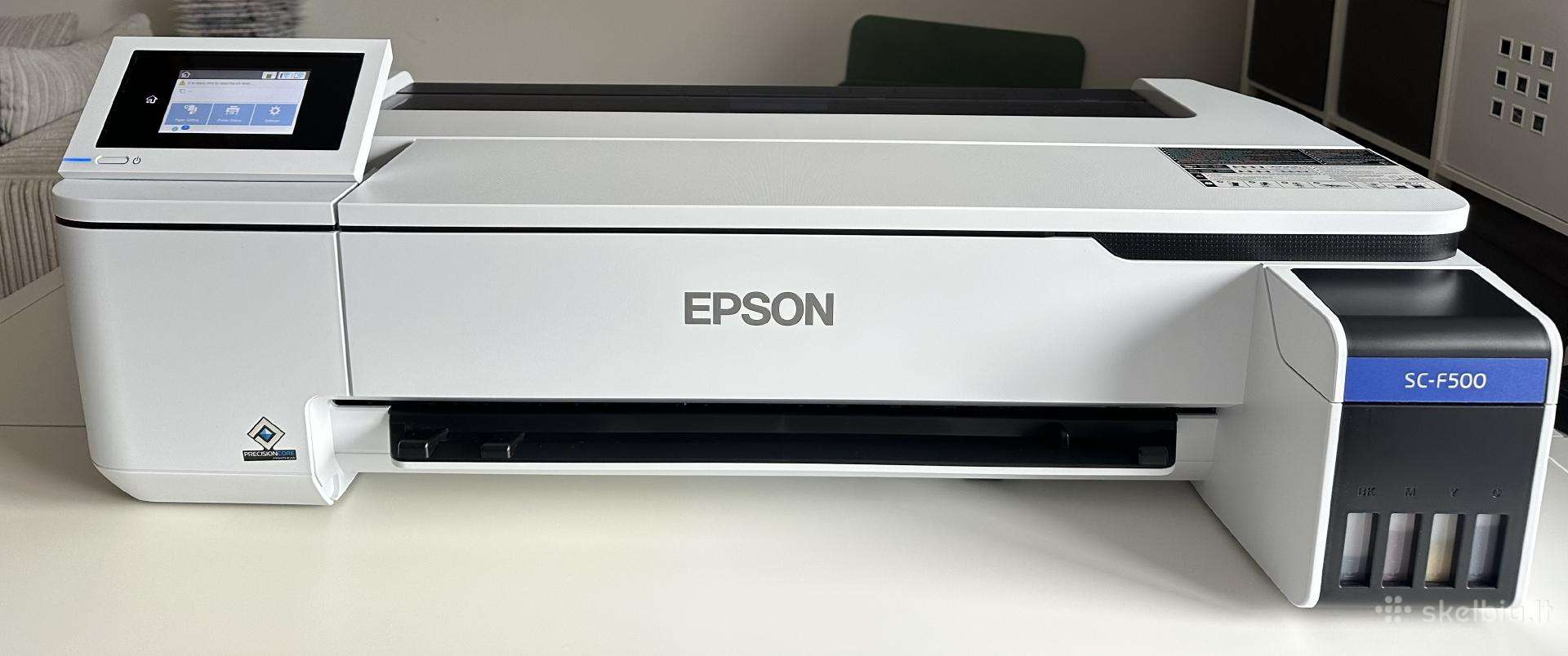 Epson Sc-f500 sublimacinis spausdintuvas