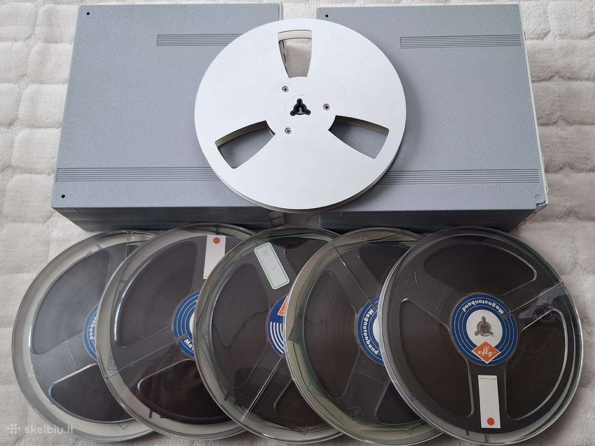 Magnetinės audio juostos.