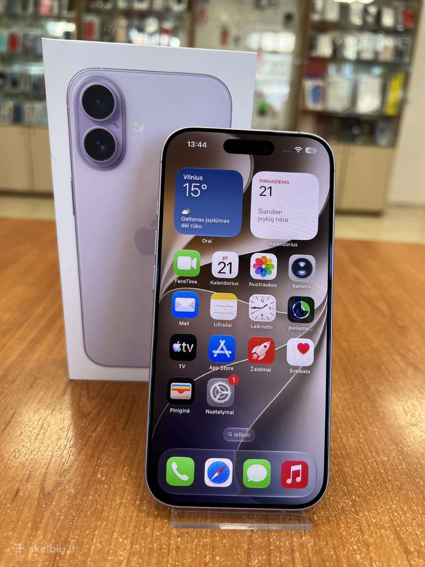 Apple iPhone 17 256 GB (Naudotas)