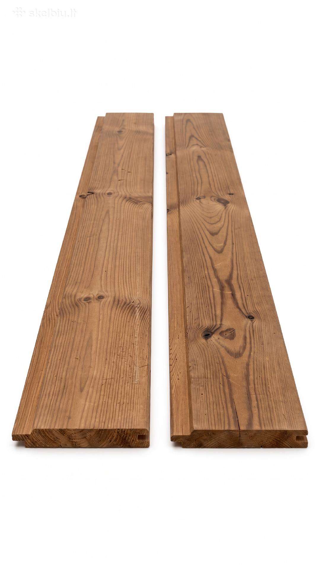 Termo lauko dailylentės 19x117 mm (B klasė)