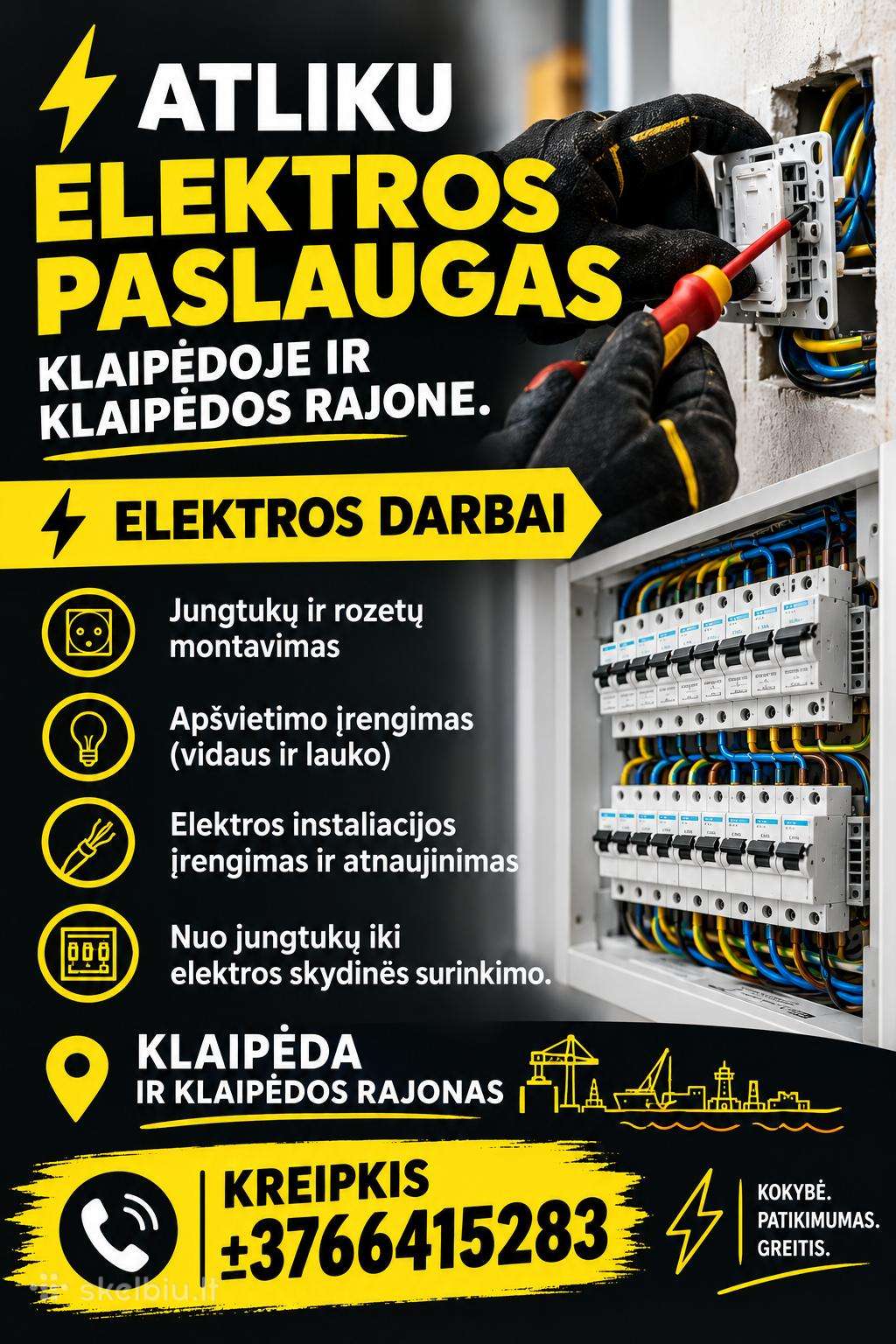 Elektros darbai