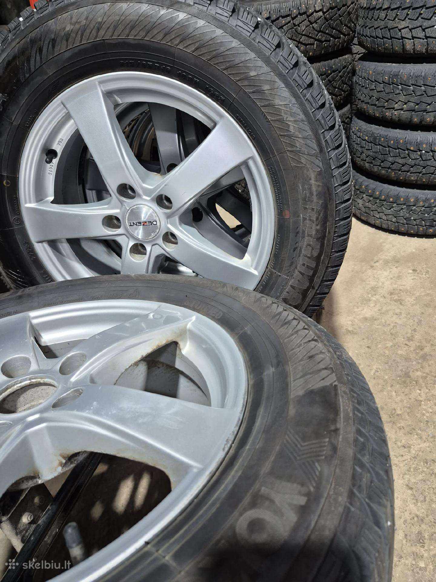 Ford kuga r16 diskai su zieminem padangom