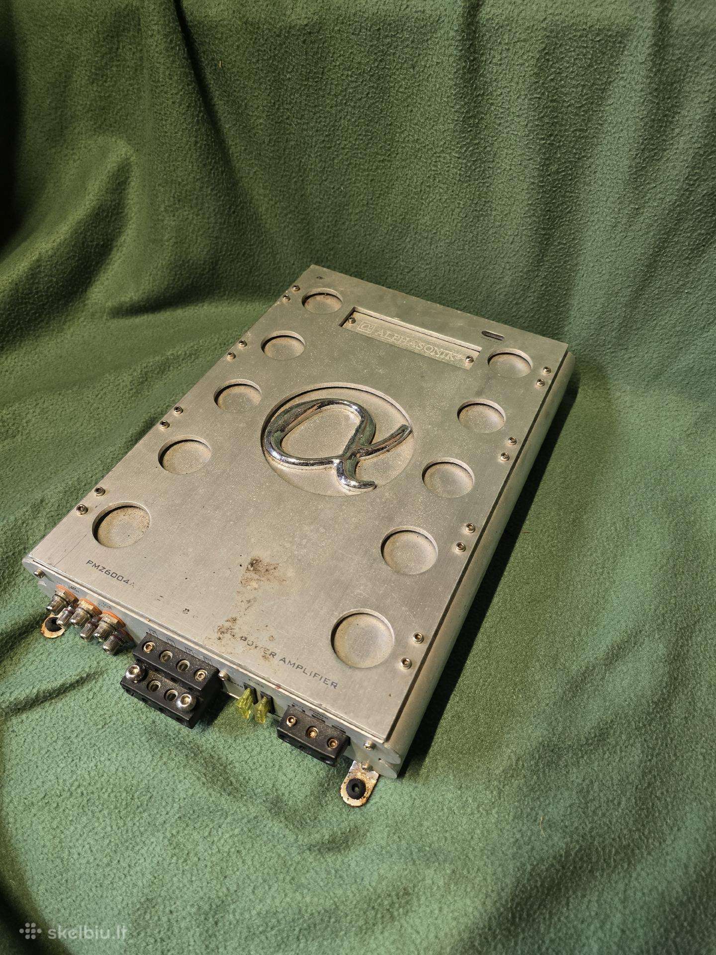 Alphasonik Pmz6004a Audio Mašininis stiprintuvas