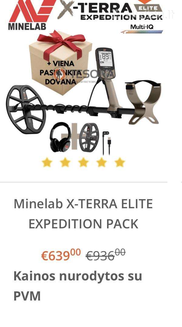 Xterra minelab elite