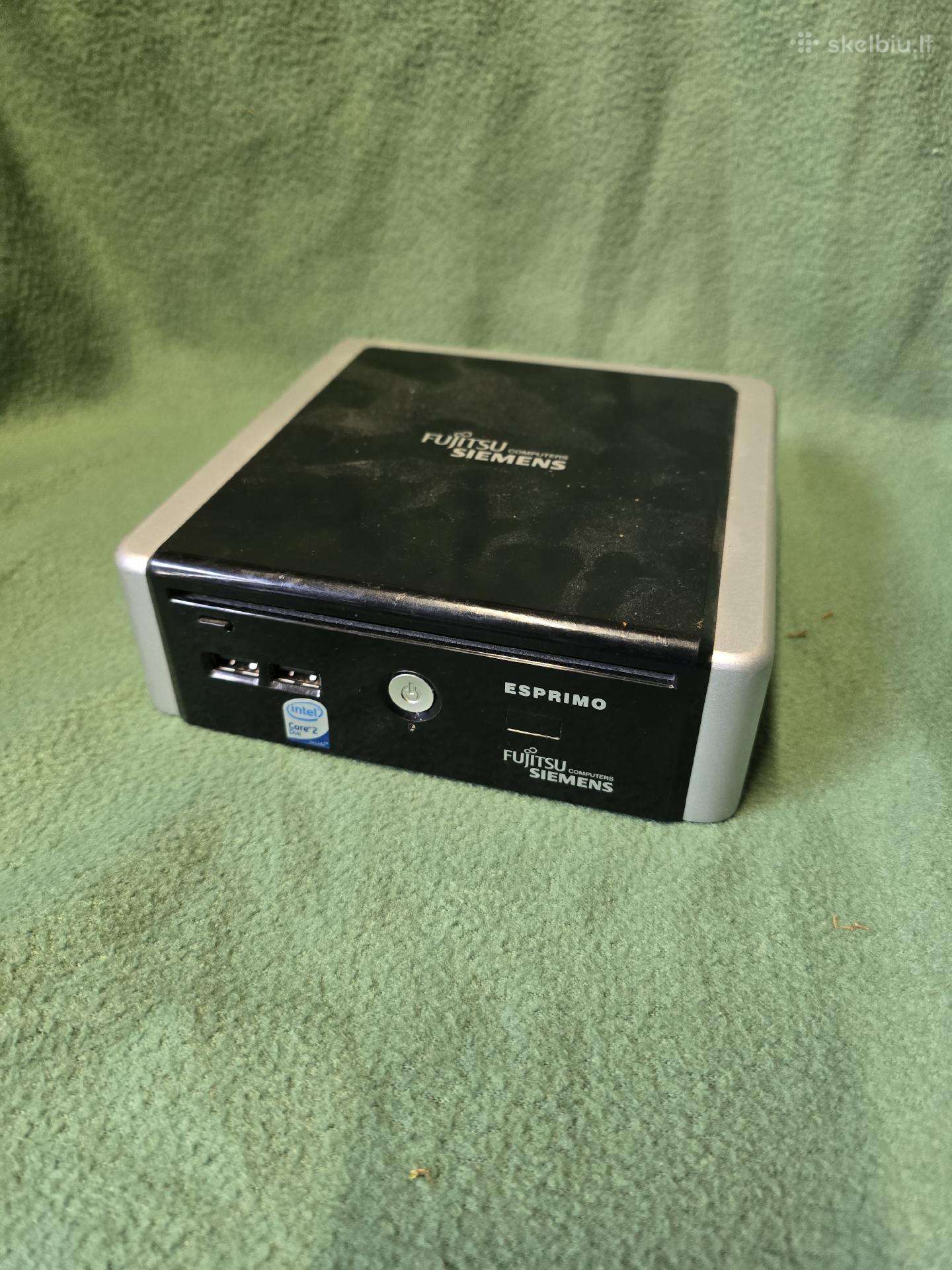 Fujitsu Siemens Esprimo mini desktop kompiuteris