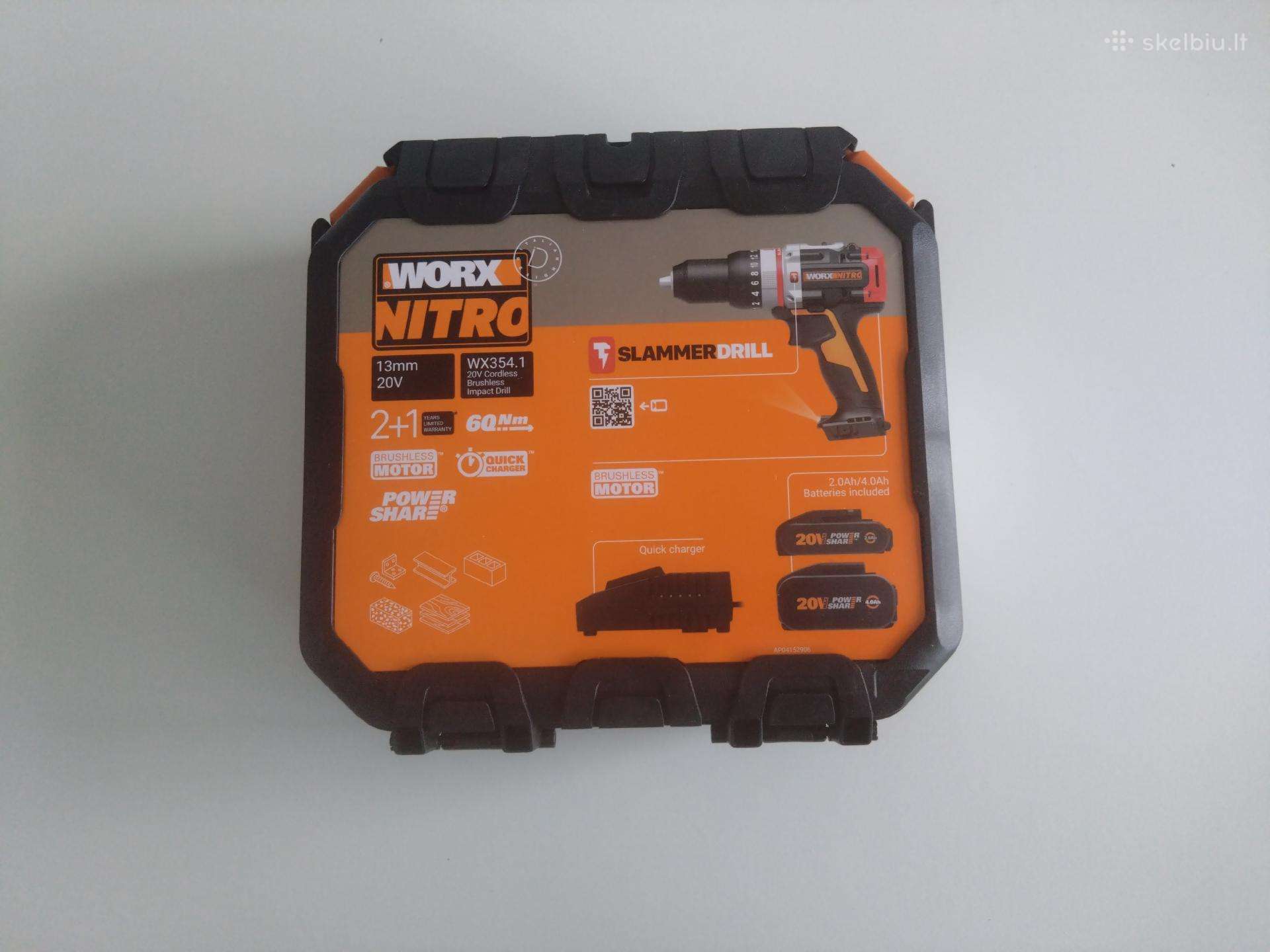 Worx Wx354 dėžė / lagaminas