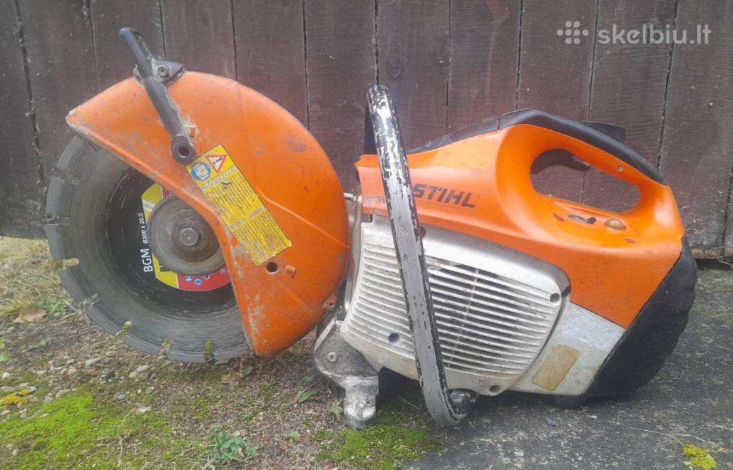 Stihl ts410 Betono pjaustykle