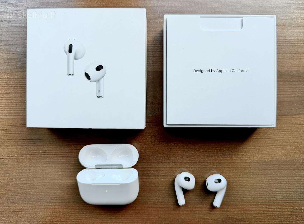 Originalios Apple Airpods 3 ausinės