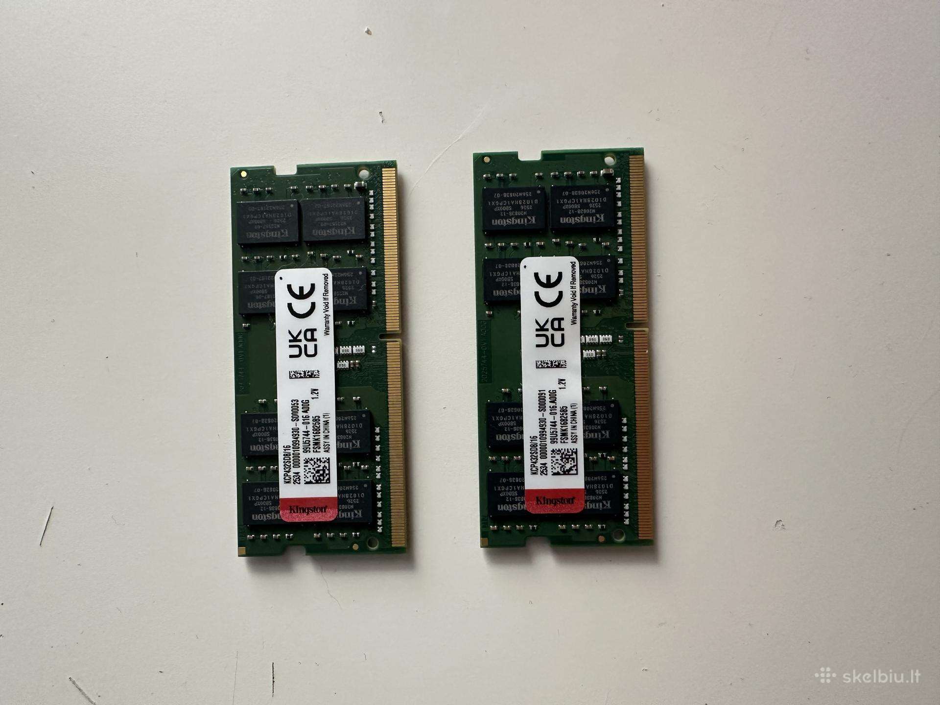 Kingston Ddr 4 32gb 2x16 3200