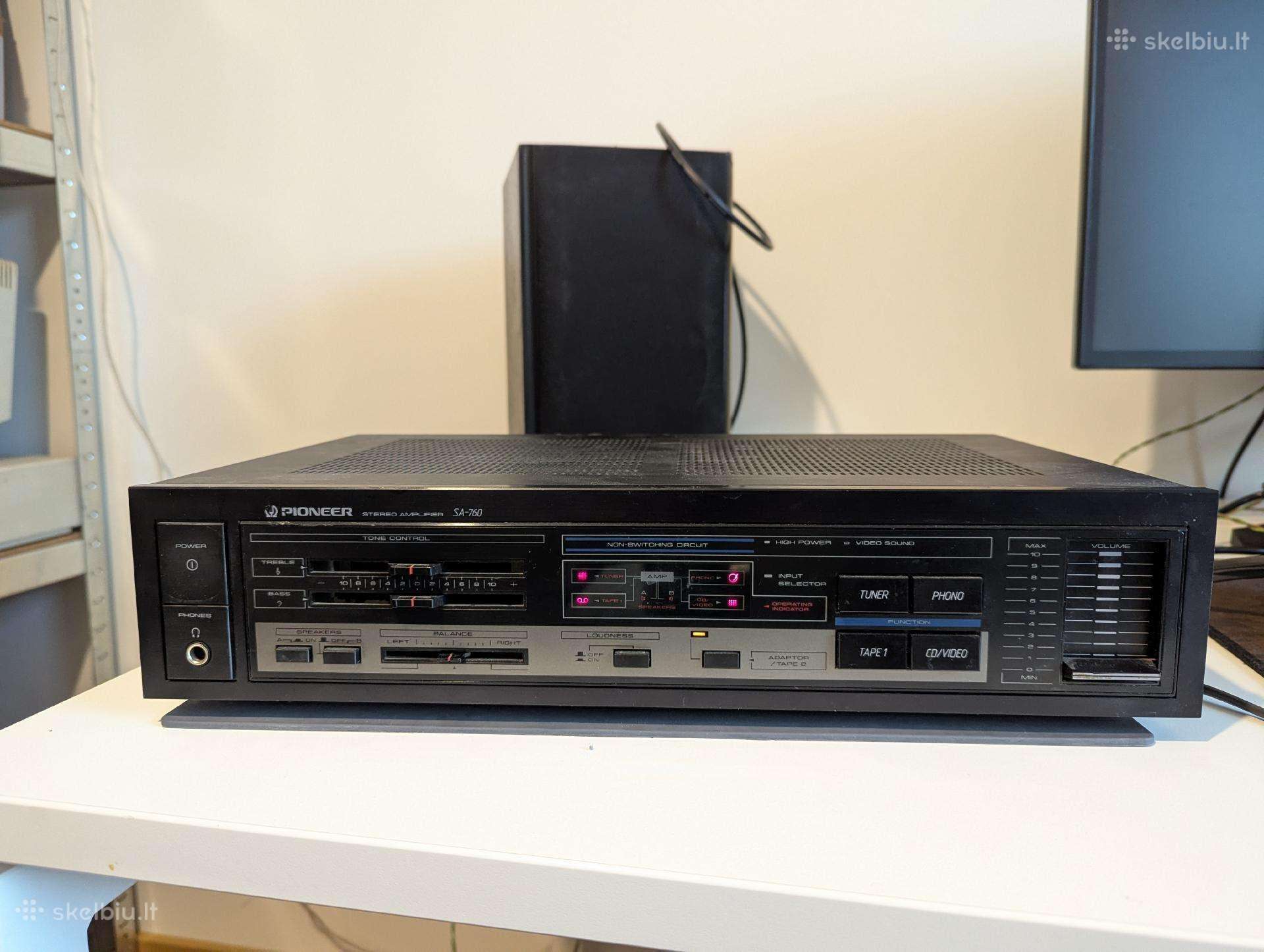 Pioneer sa-760 garso stiprintuvas