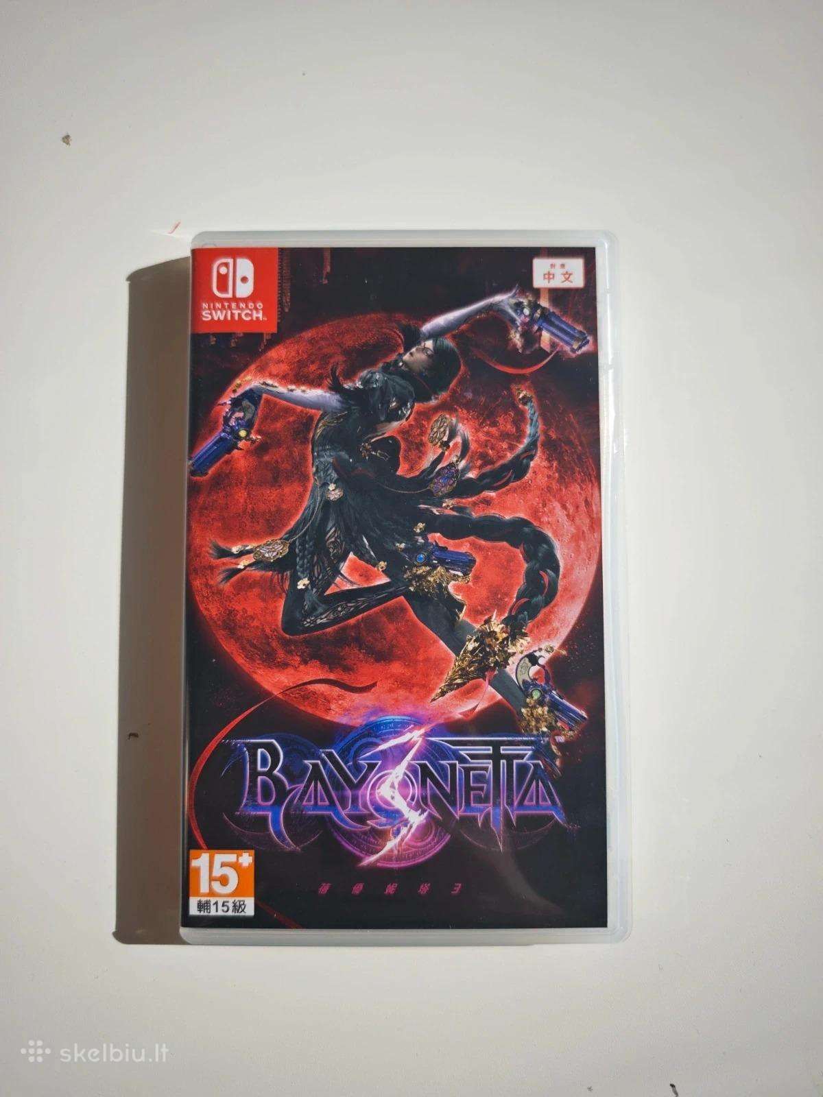Bayonetta 3 Nintendo Switch žaidimas – fizinė kase