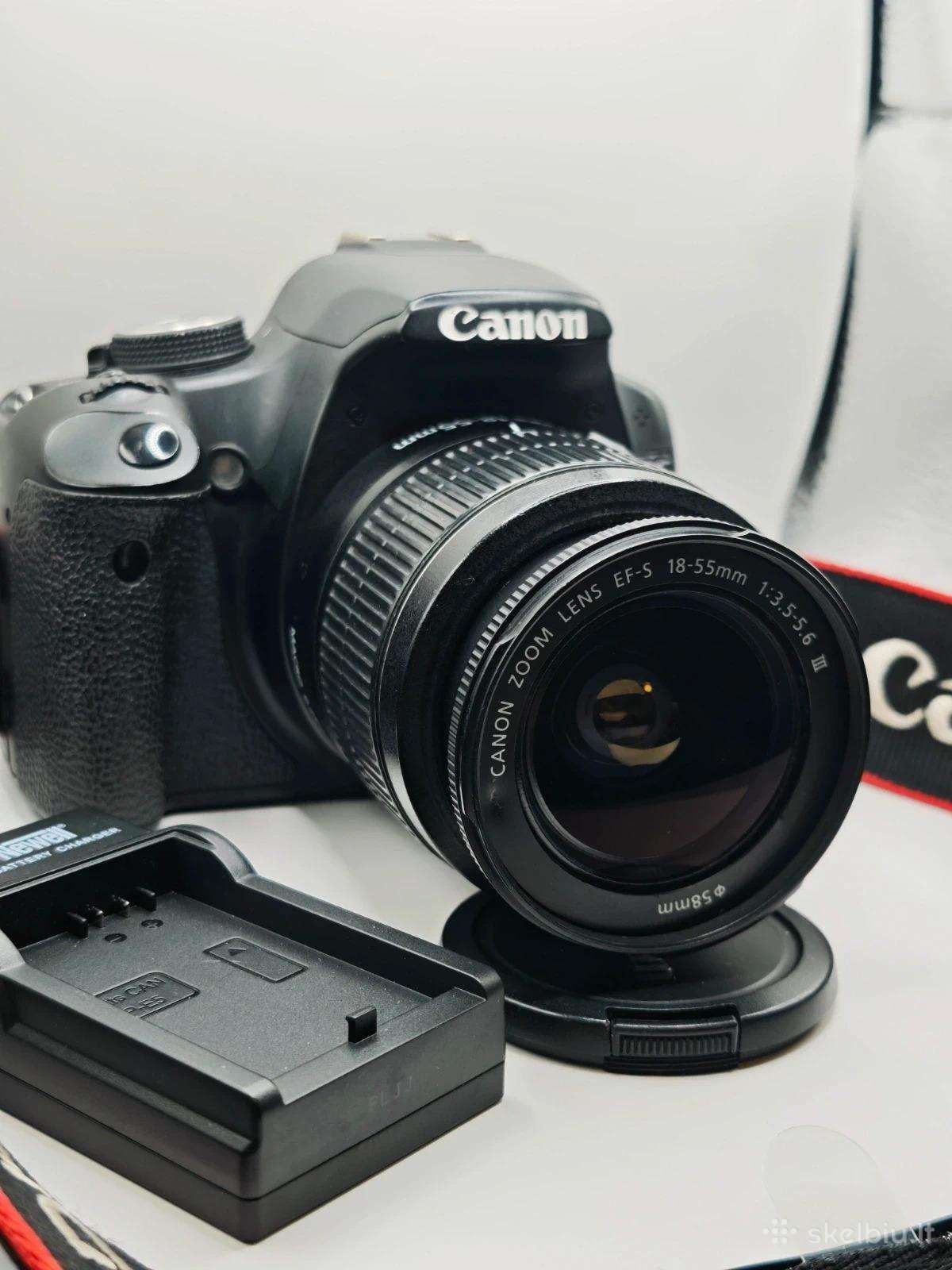 Canon EOS 500d + 18–55mm