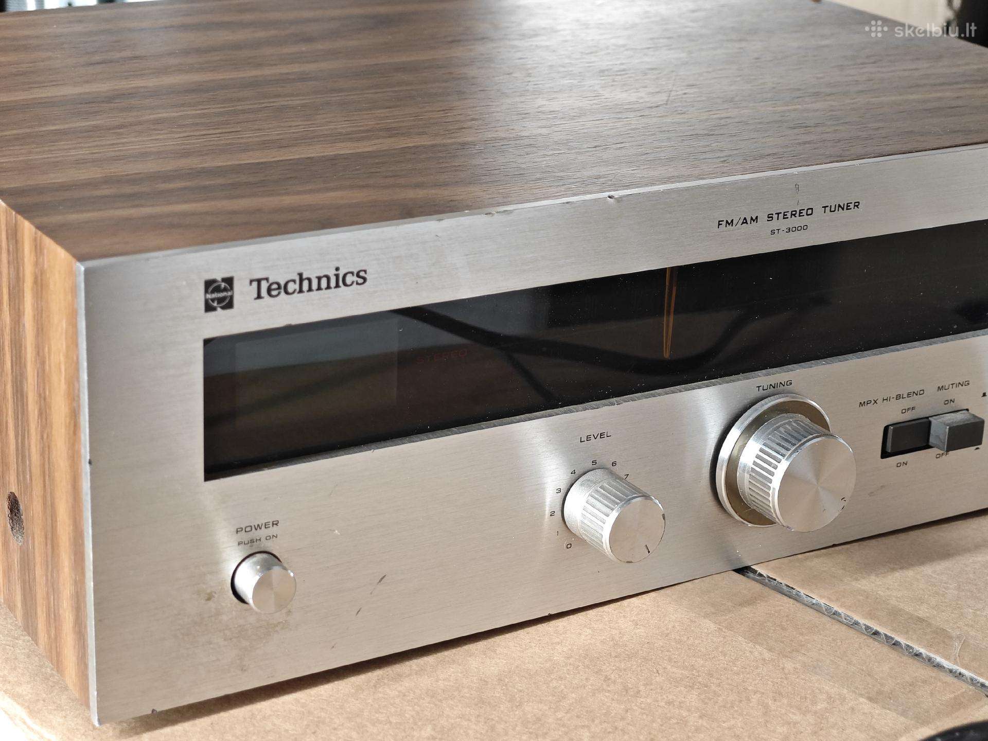 Technics st 3000 Fm am senovinis tuneris