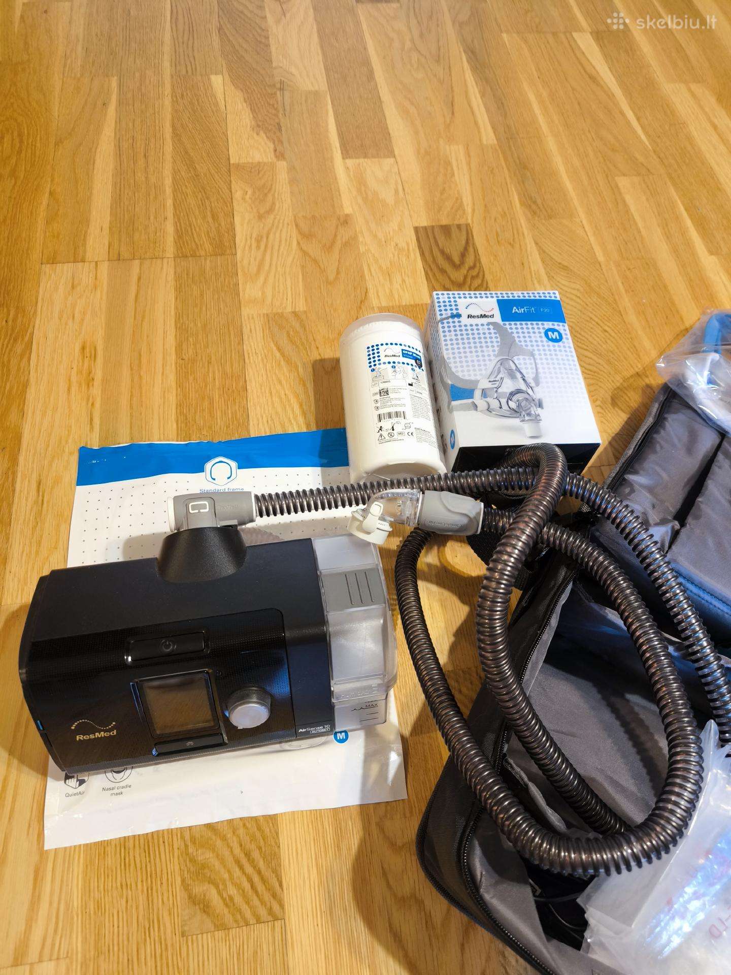 Resmed Airsense 10 Autoset + 2 kaukės / Naujas