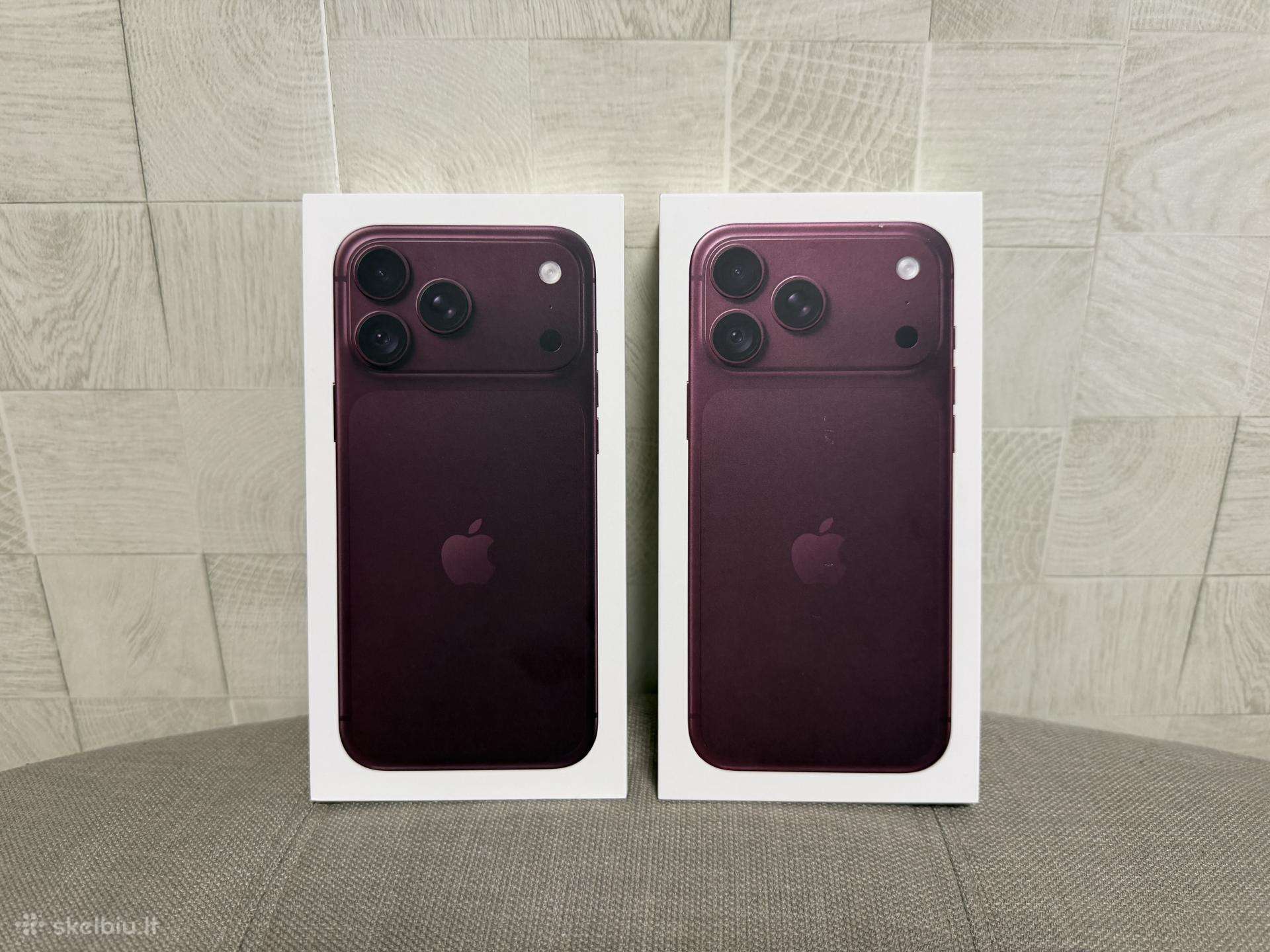 Apple iPhone 18 Pro Max 256gb Burgundy Naujas!